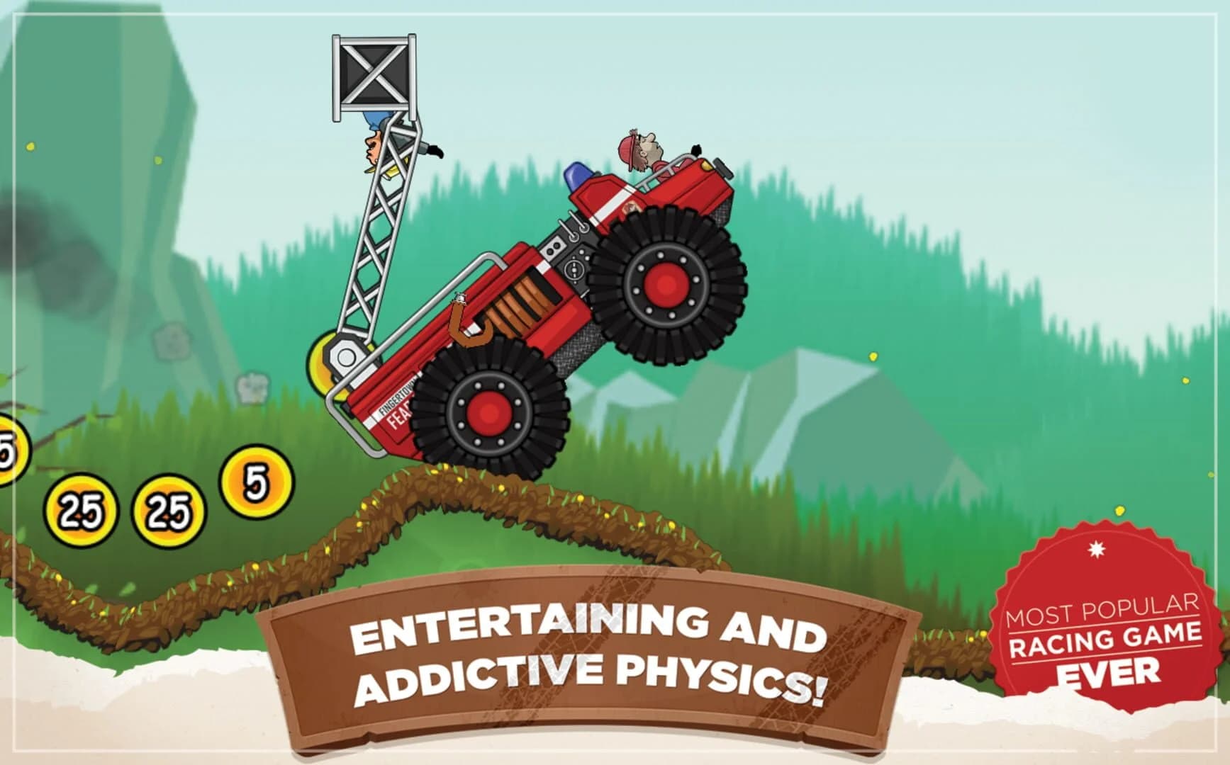 Hill Climb Racing screenshot 2