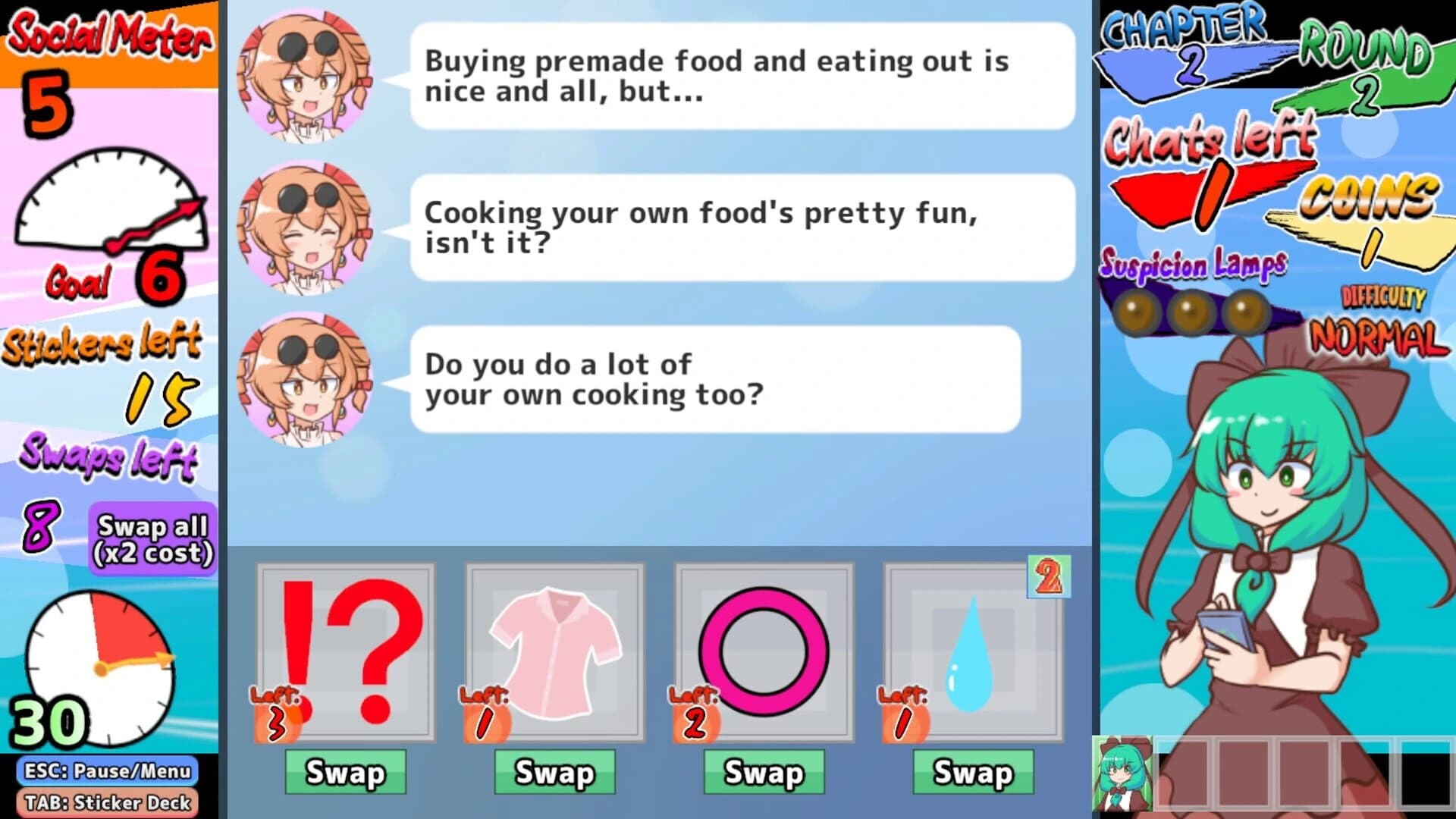 Hina-chan's Sticker Survival screenshot 3