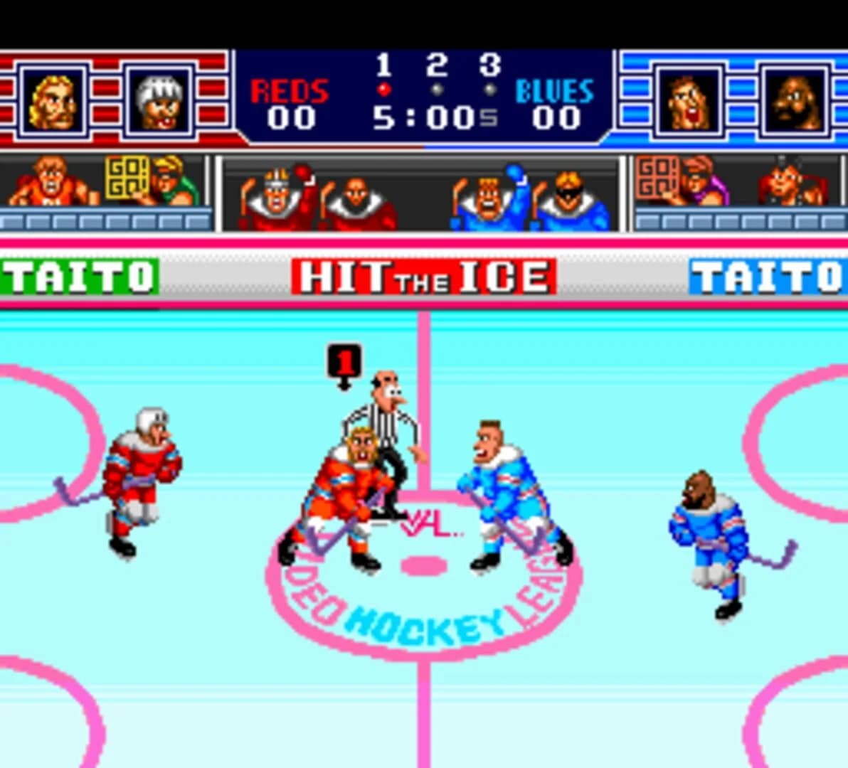 Hit the Ice: The Video Hockey League screenshot 2