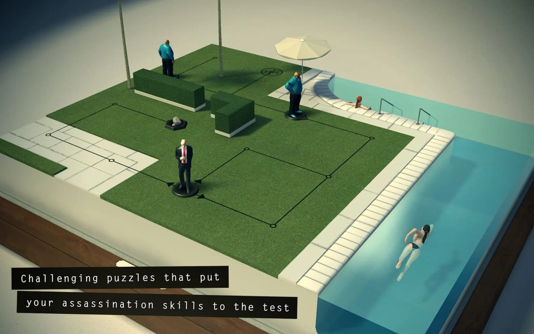 Hitman Go screenshot 3
