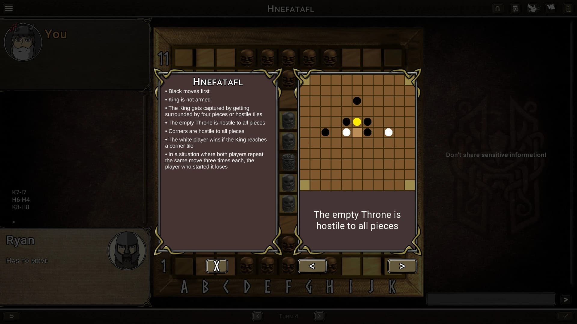 Hnefatafl screenshot 8