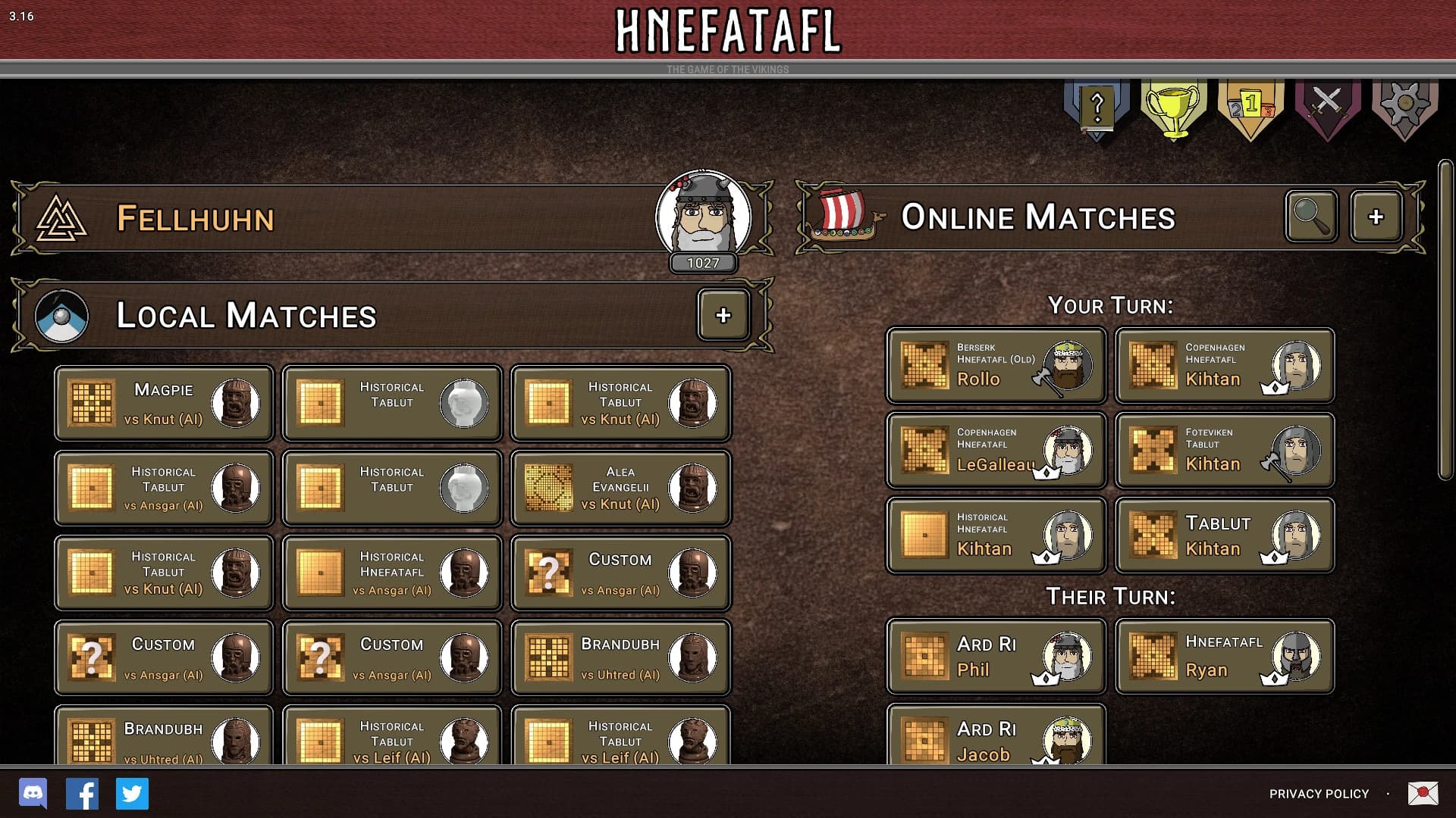 Hnefatafl screenshot 6