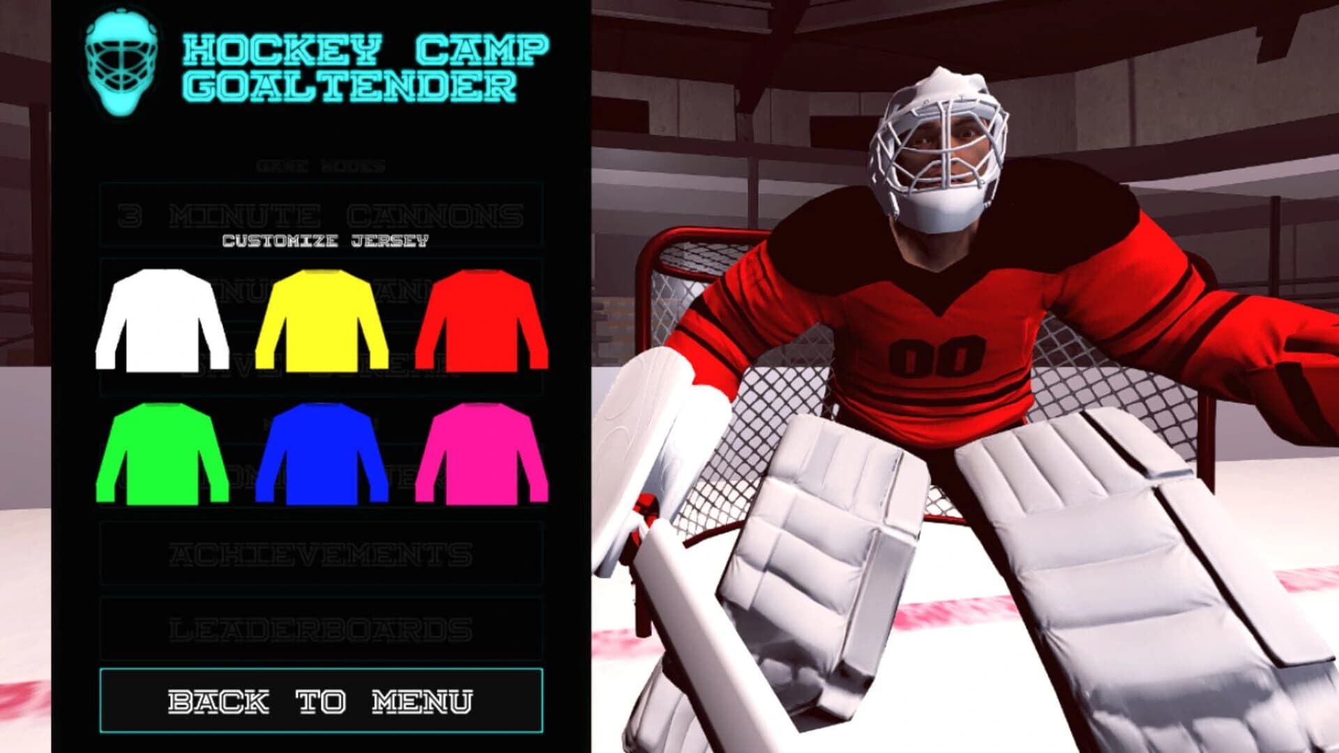 Hockey Camp - Goaltender screenshot 1