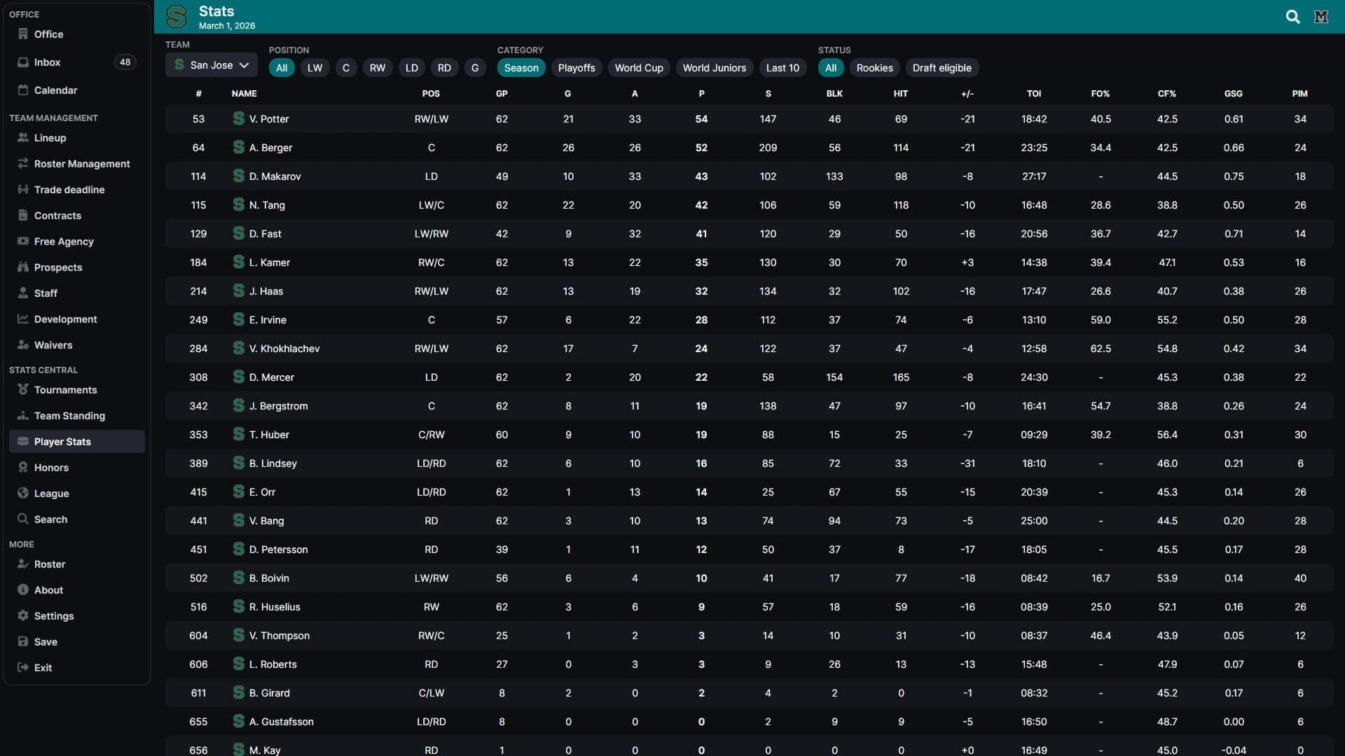 Hockey Legacy Manager 26 screenshot 5