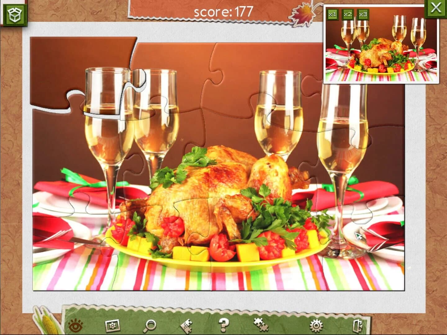 Holiday Jigsaw: Thanksgiving Day screenshot 2