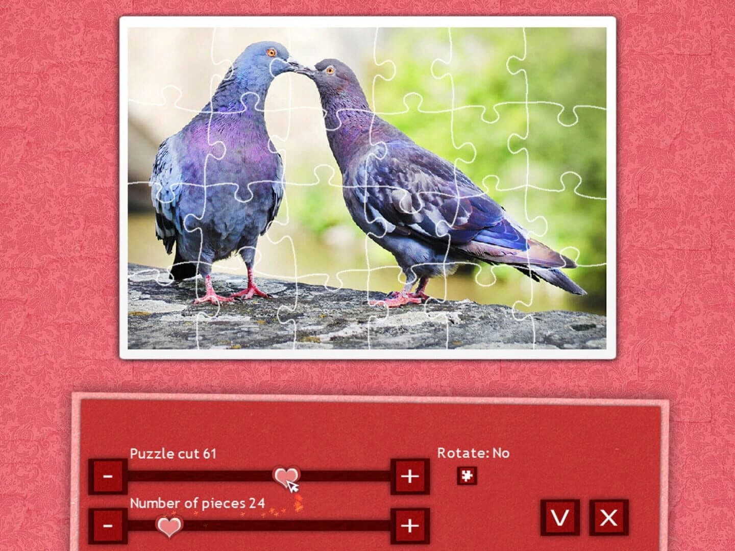 Holiday Jigsaw Valentines Day screenshot 2