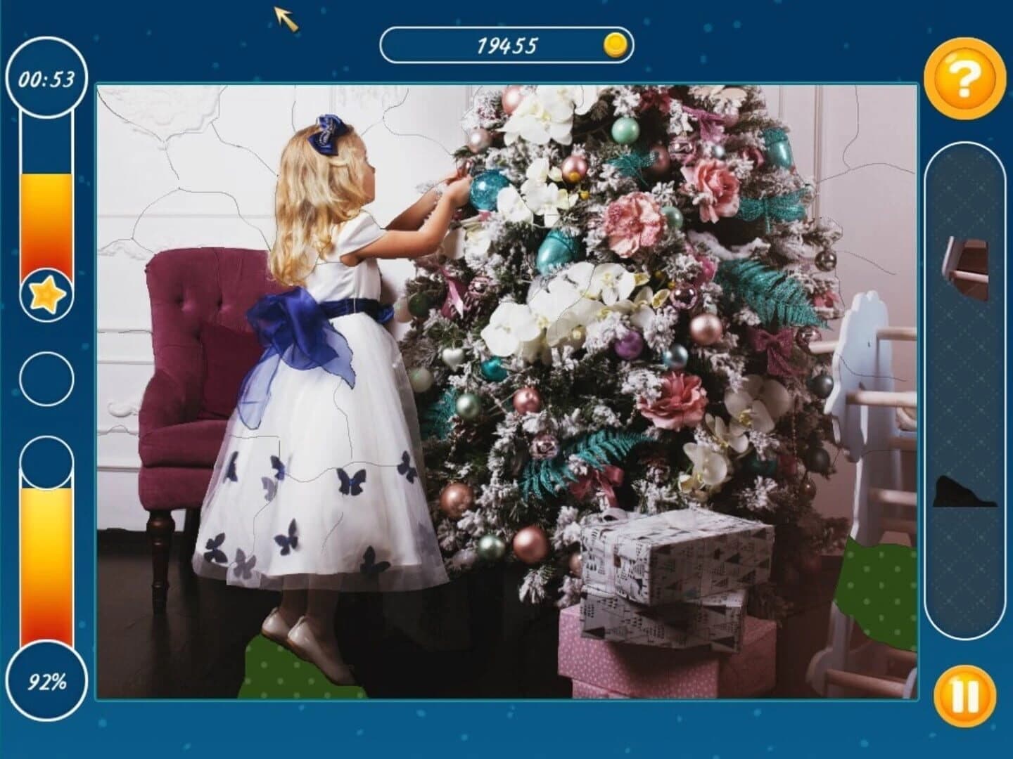 Holiday Mosaics Christmas Puzzles screenshot 1