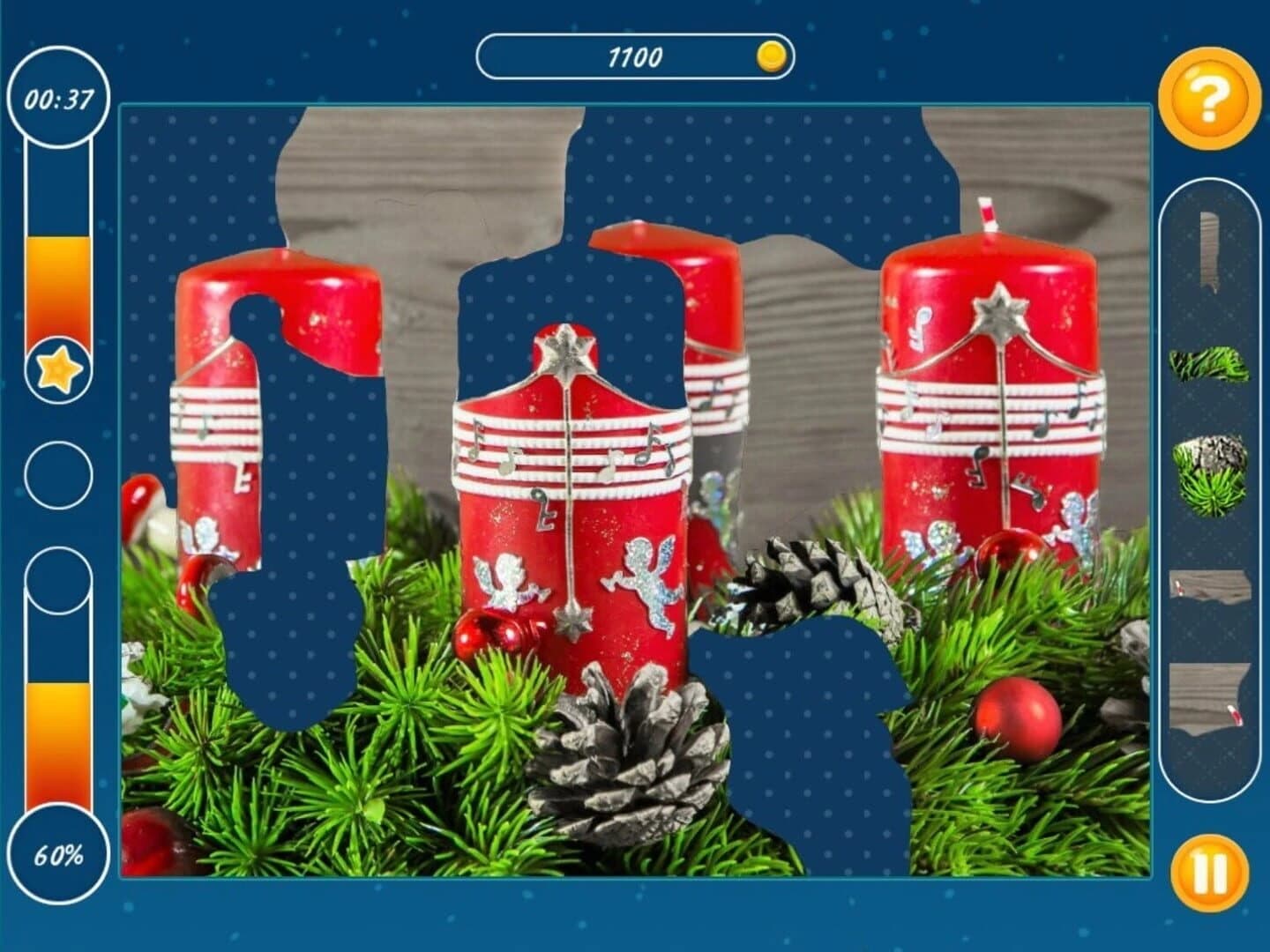 Holiday Mosaics Christmas Puzzles screenshot 2