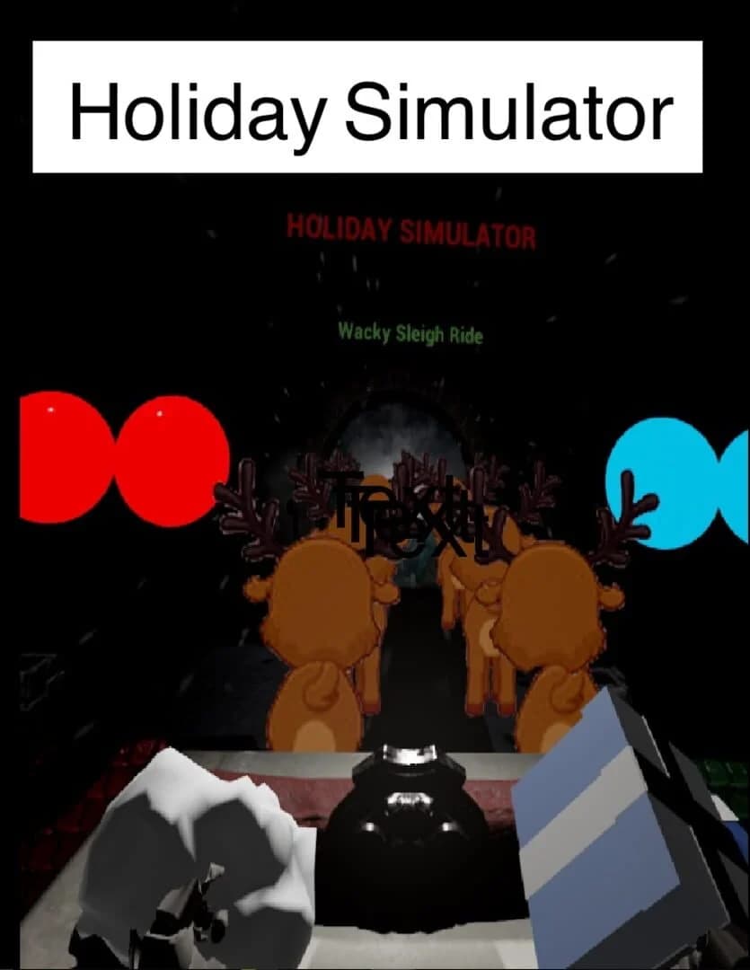 Holiday Simulator : Wacky Sleigh Ride screenshot 2