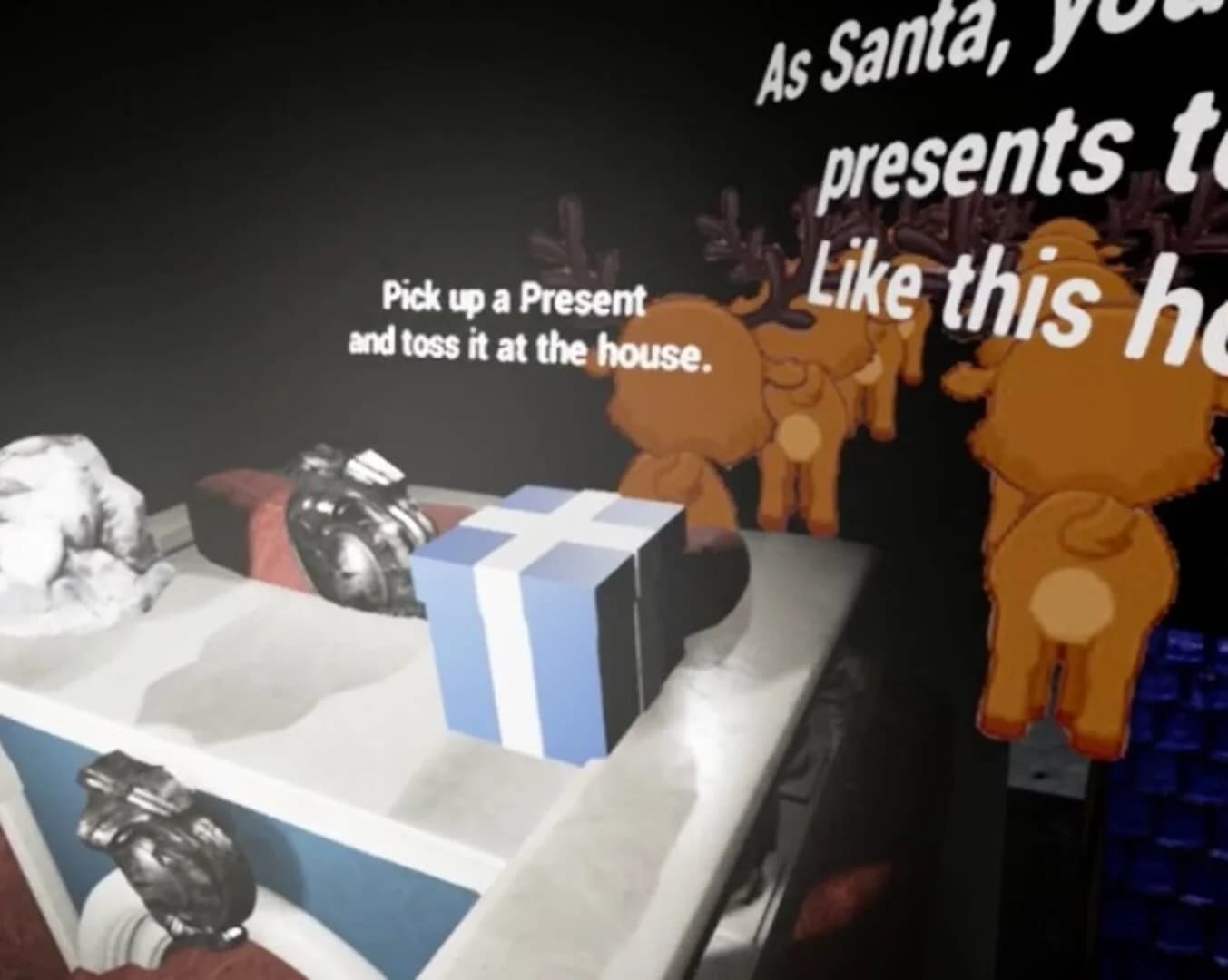 Holiday Simulator : Wacky Sleigh Ride screenshot 1