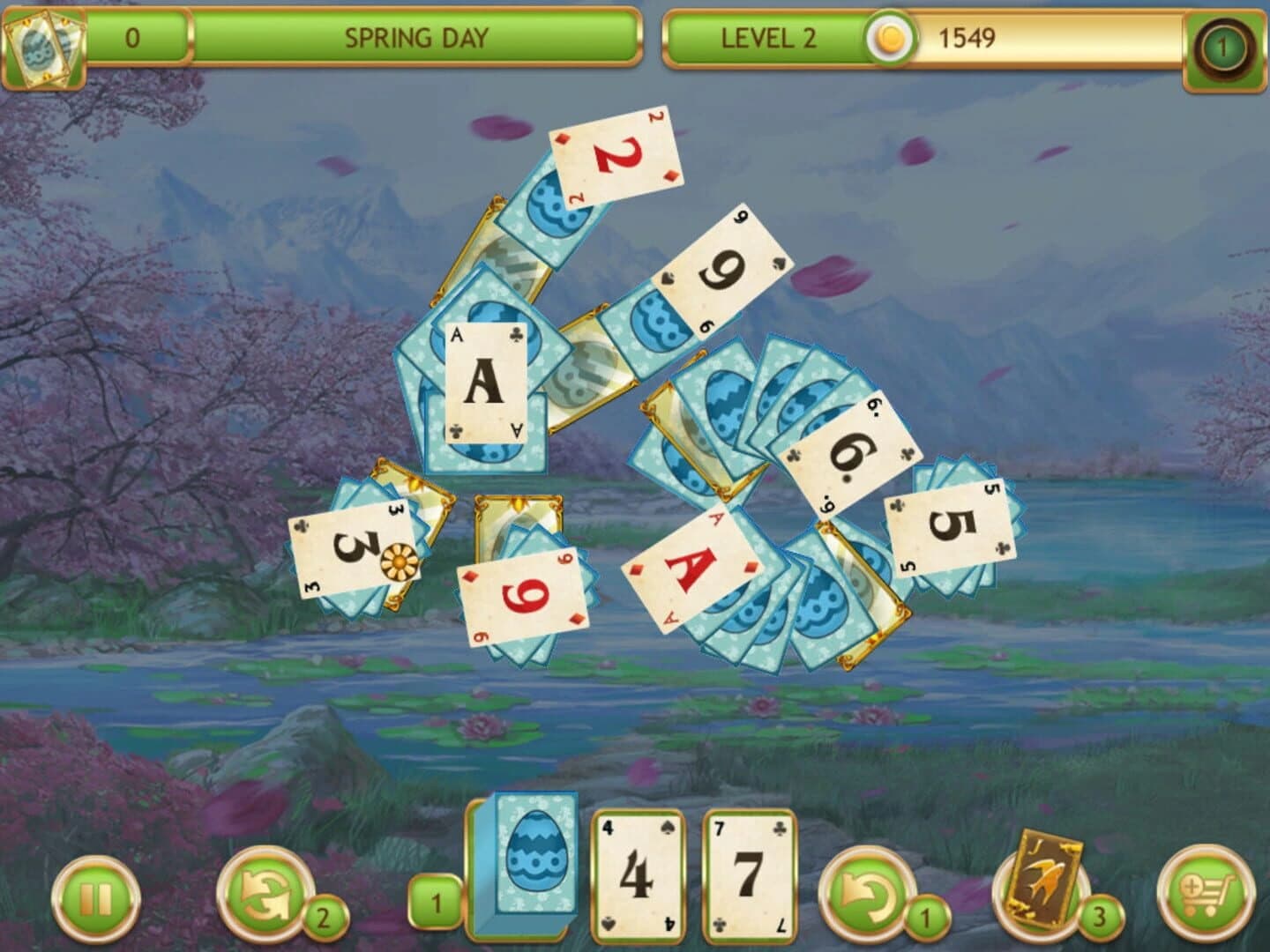 Holiday Solitaire Easter screenshot 2