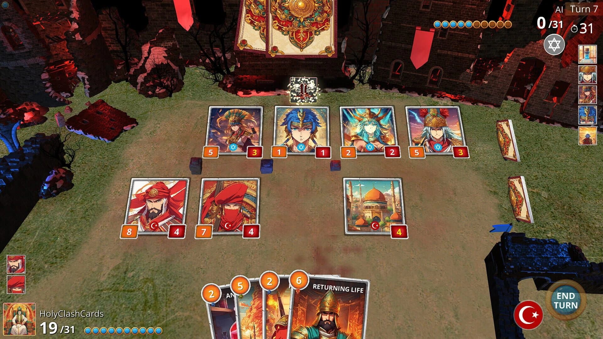 Holy Clash Cards screenshot 3