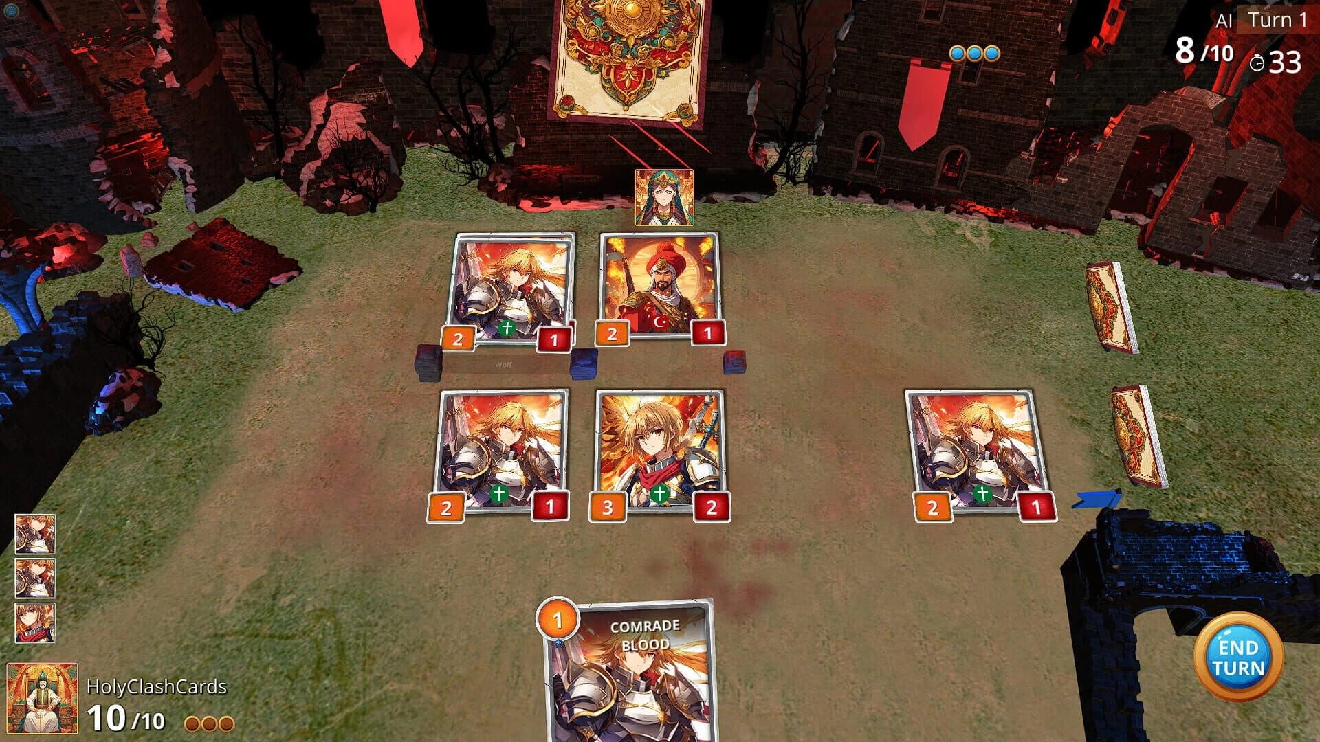 Holy Clash Cards screenshot 4