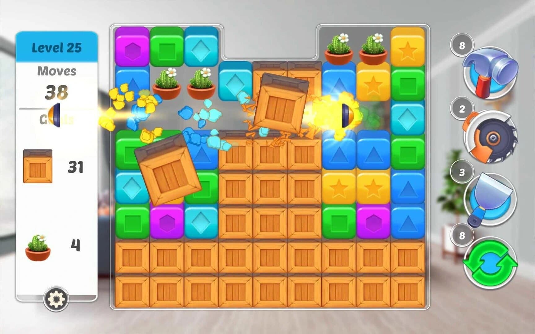 Home Designer: Makeover Blast screenshot 2