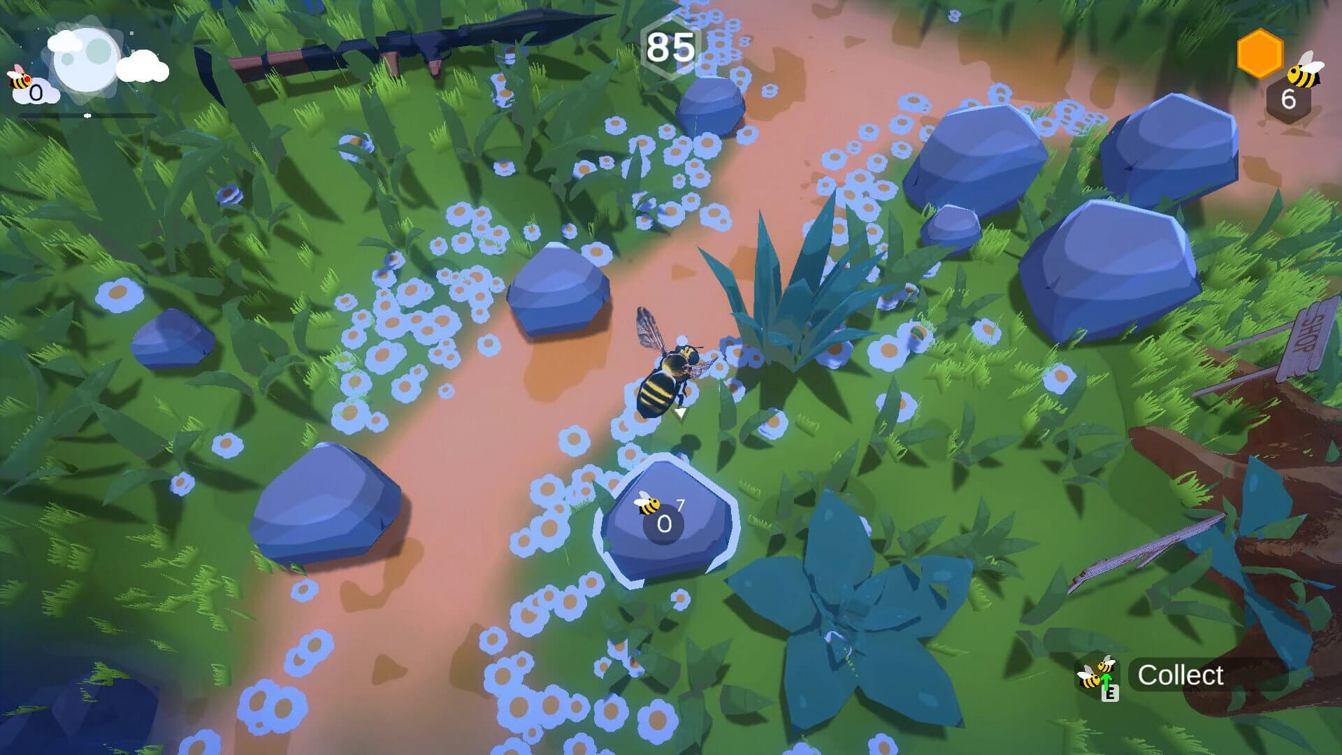 Honey Bee With Guns screenshot 1