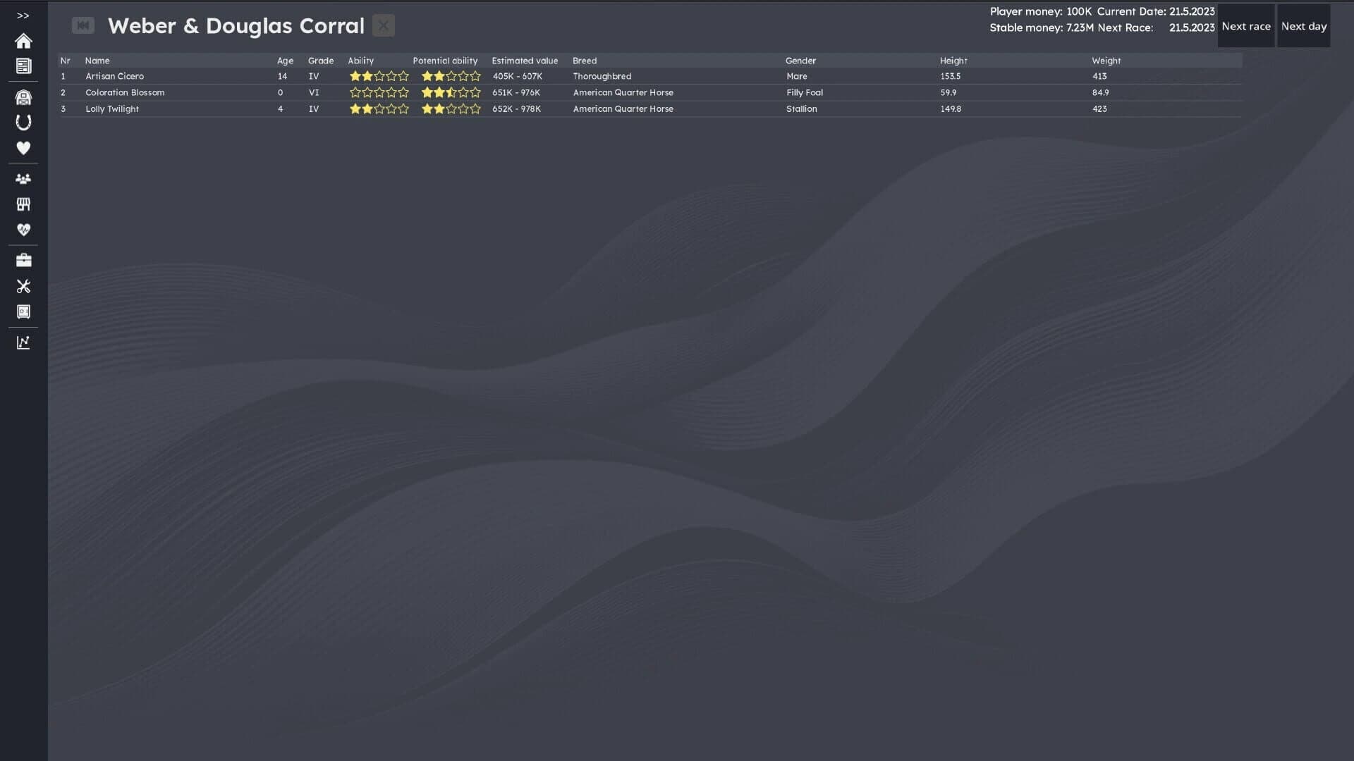Horse Racing Manager screenshot 3