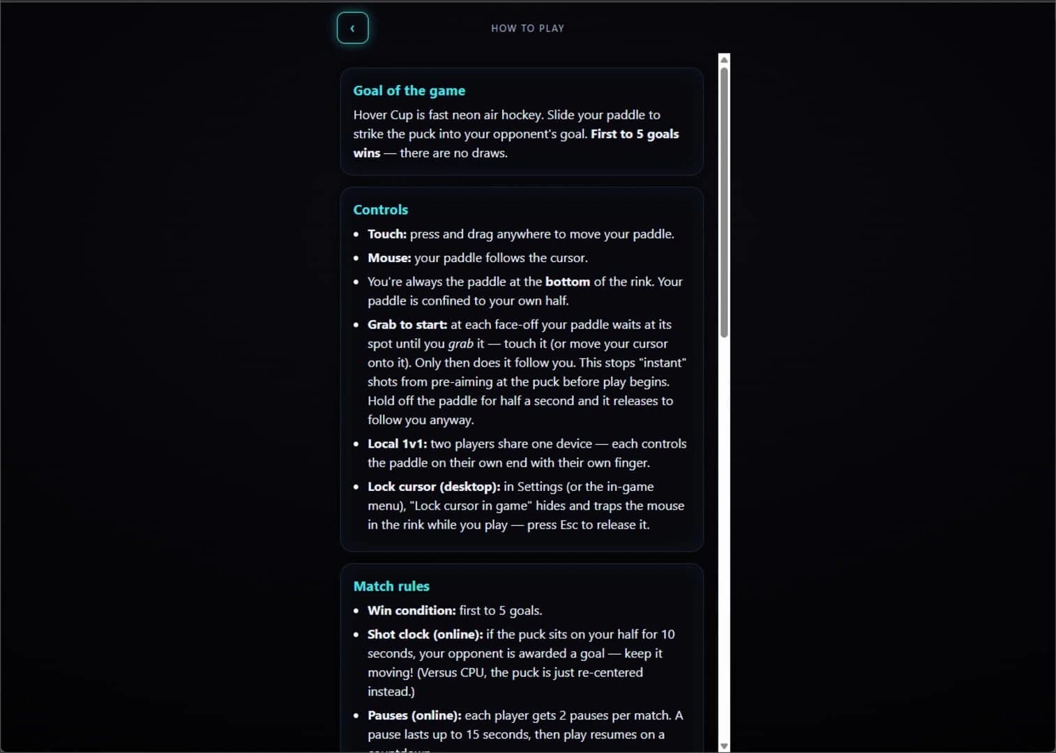 Hover Cup screenshot 1