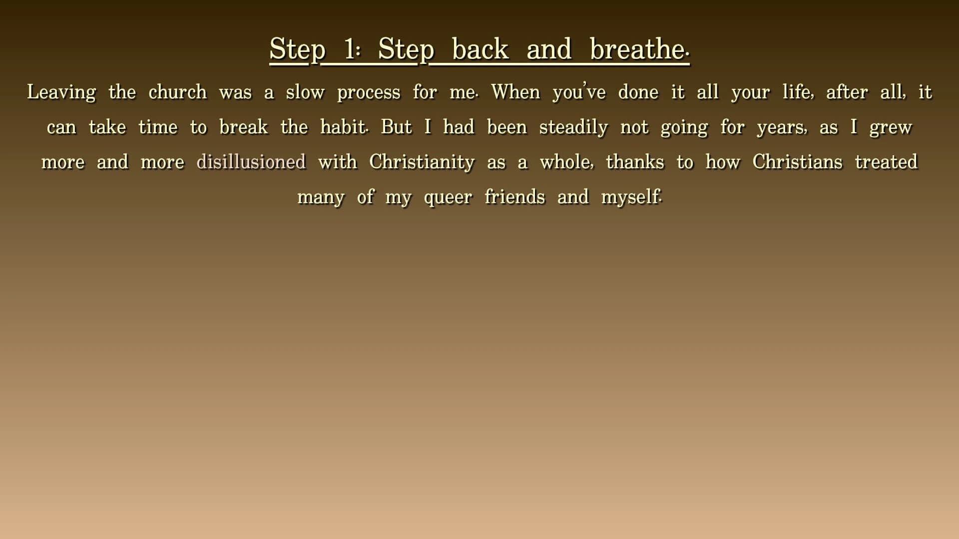 How to Survive Religious Trauma screenshot 2