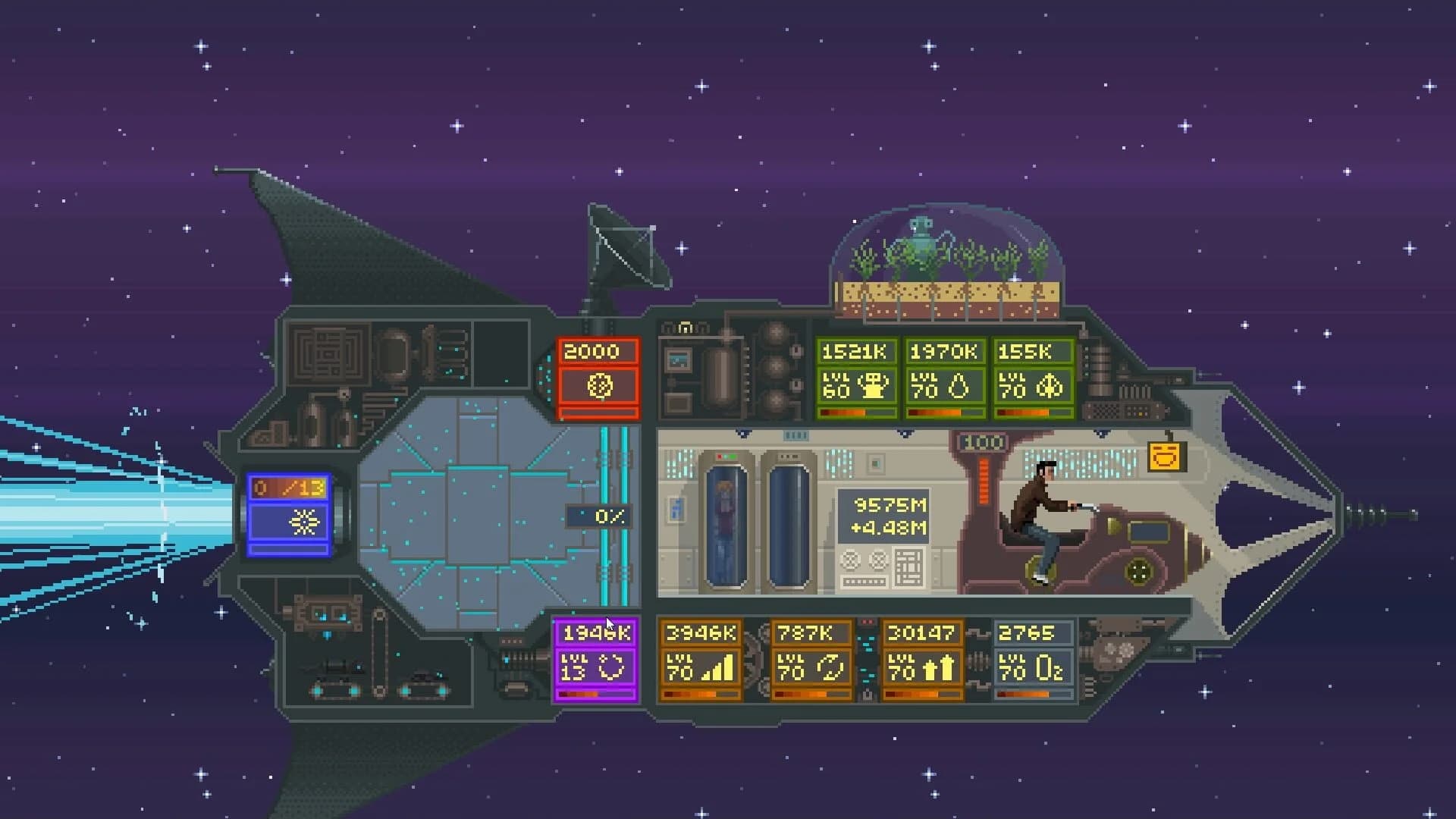 Human-powered spacecraft screenshot 1