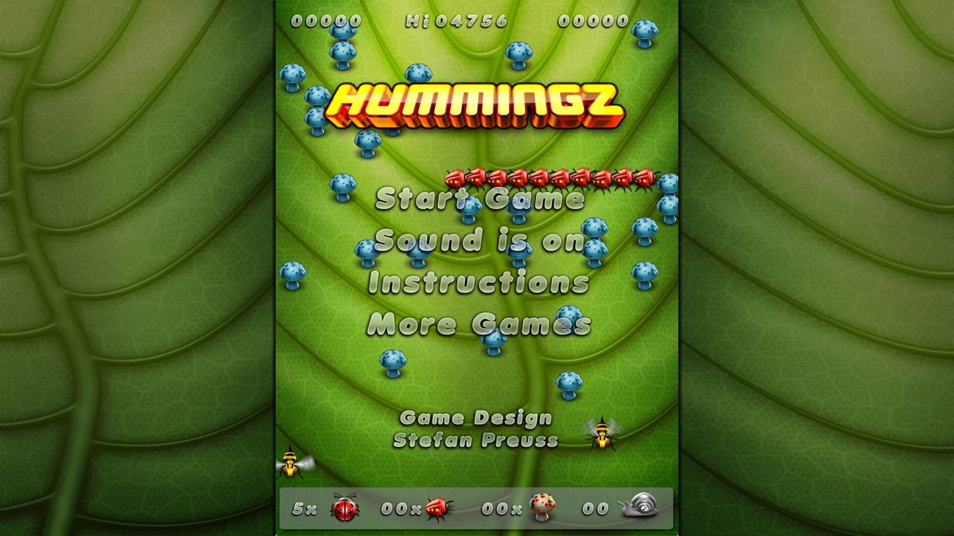 Hummingz - Retro Arcade action revised screenshot 2