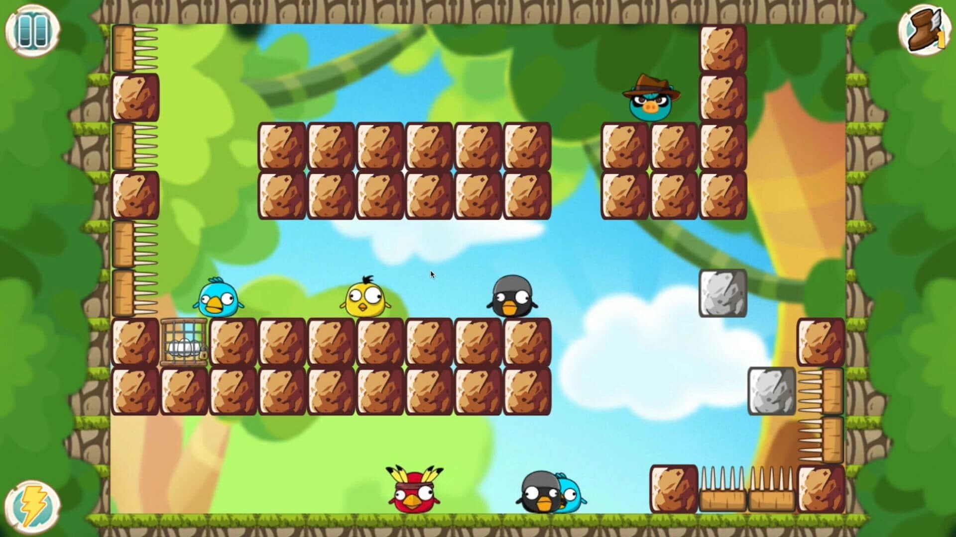 Hungry Piggy Vs. Chicken screenshot 1