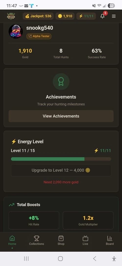 Hunt Club On Stream screenshot 1