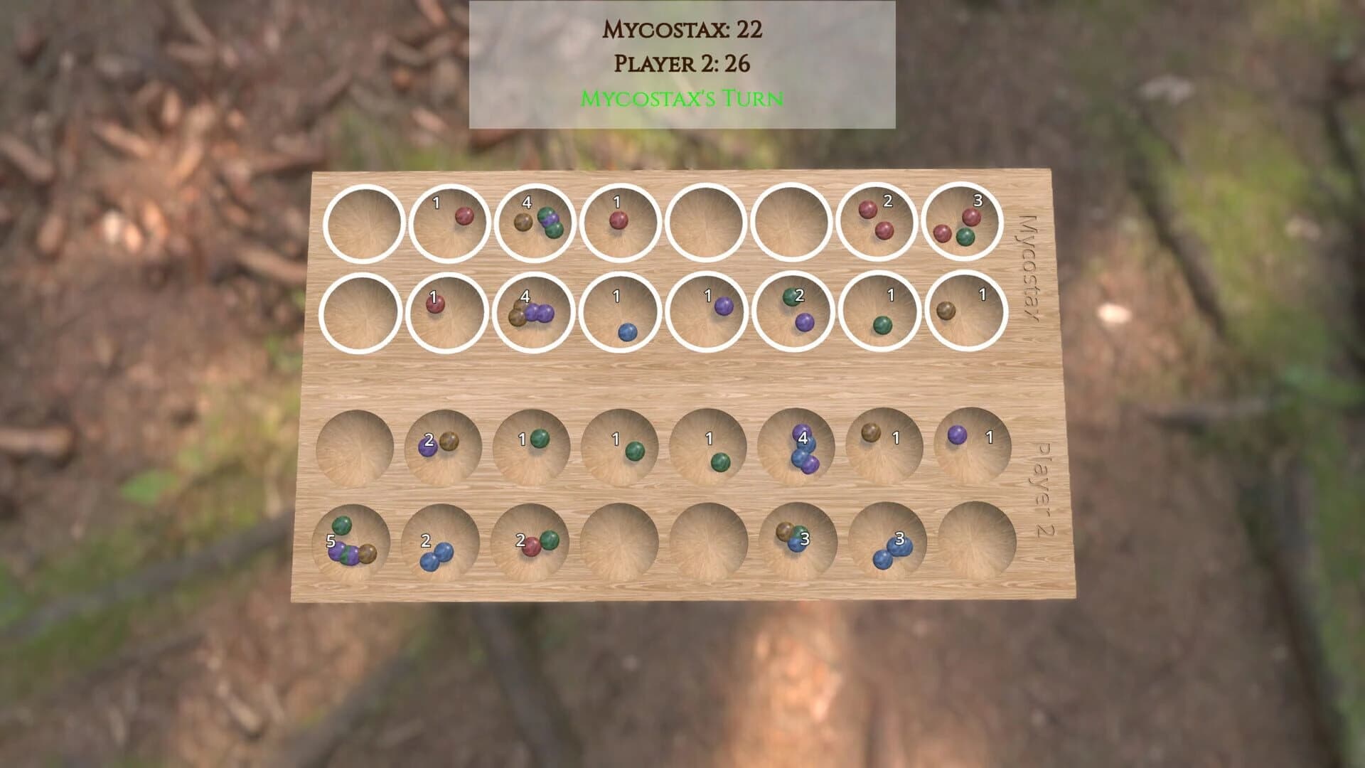 Hus: The 4-Row Mancala screenshot 2