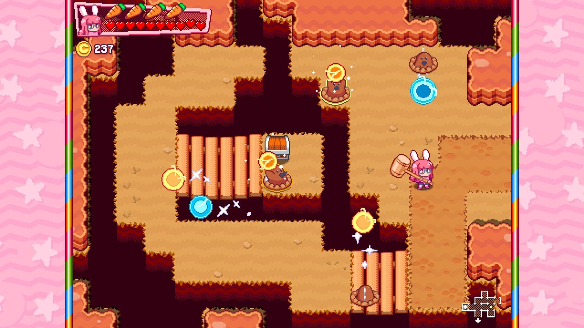 Hyper Bun Buster: Rocket Hammer Action screenshot 8