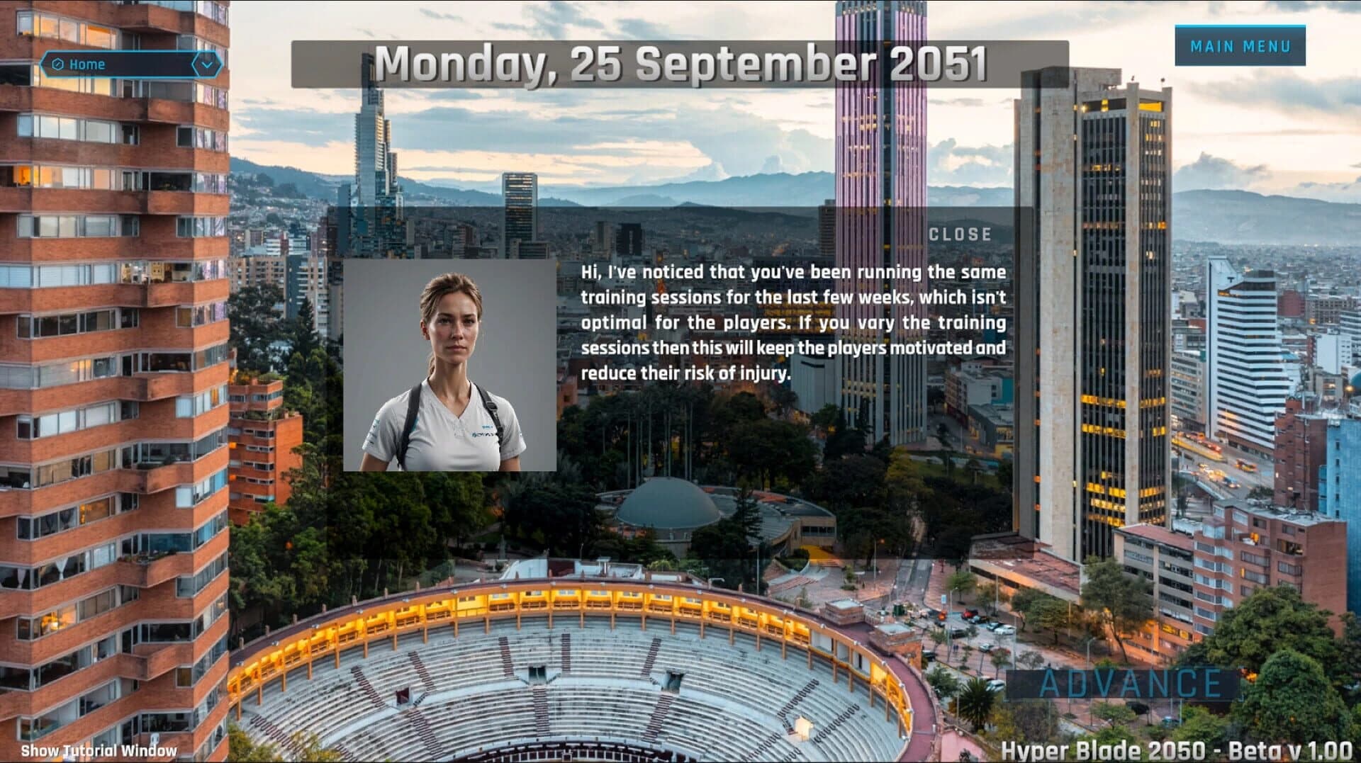 HyperBlade 2050: Dystopian Sports Manager screenshot 5