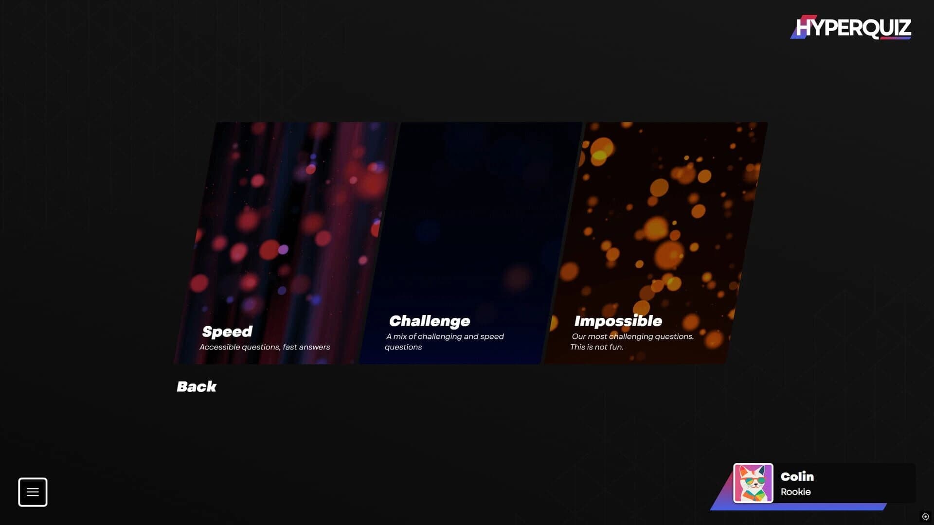 Hyperquiz screenshot 2