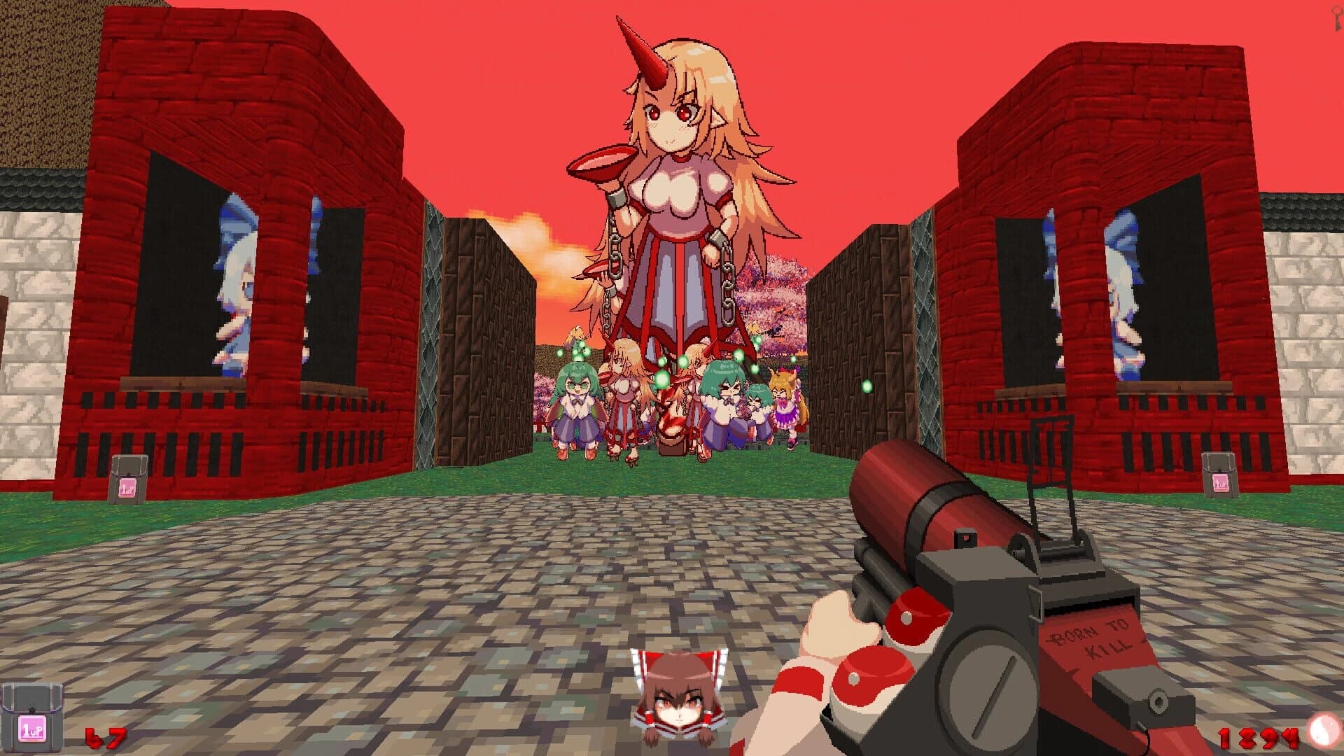 I am Sakuya: Touhou FPS Game - Reimu screenshot 1