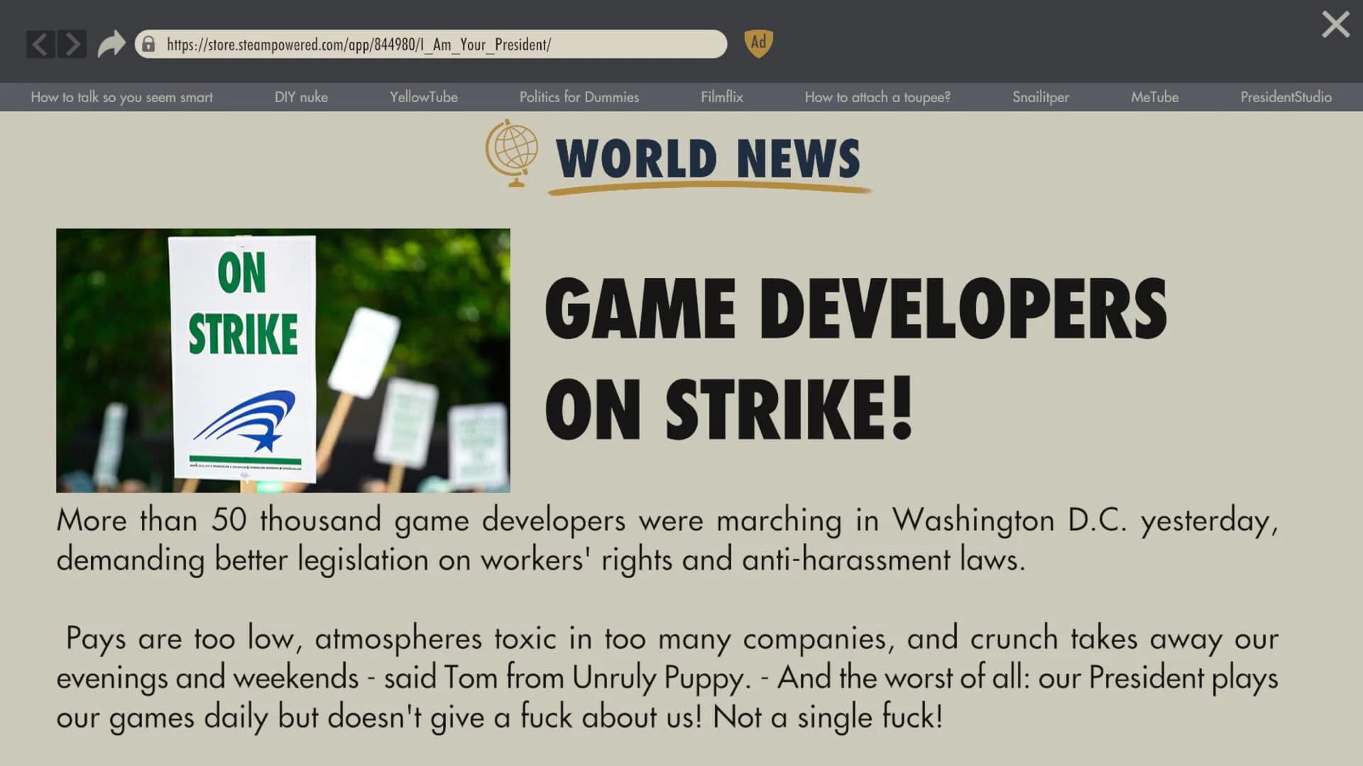 I am Your President screenshot 2