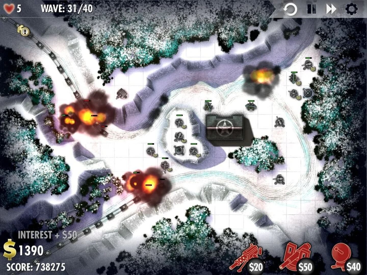 iBomber Defense screenshot 1