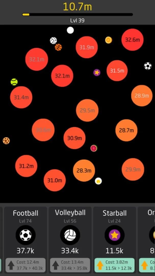 Idle Balls screenshot 1