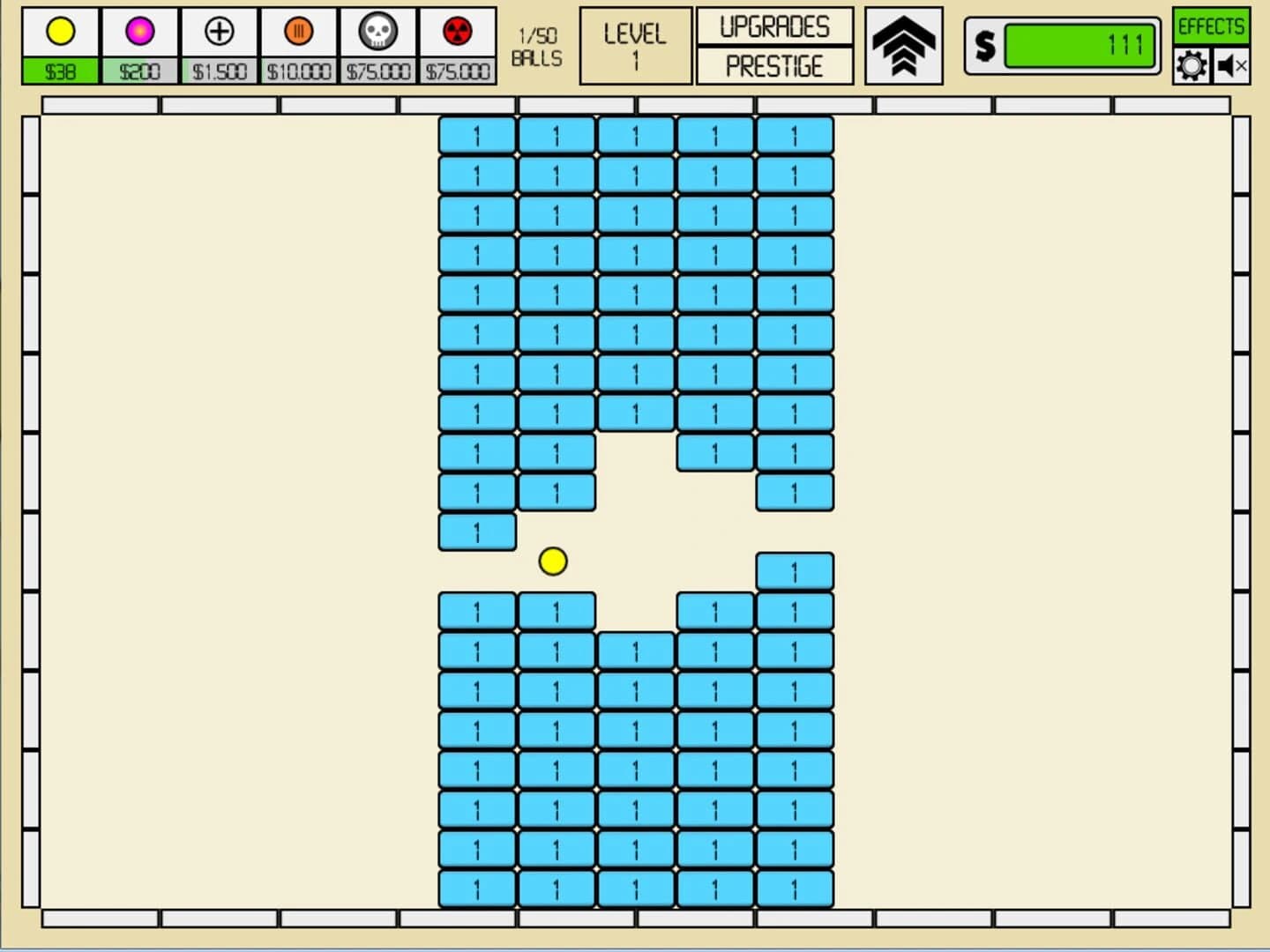 Idle Breakout screenshot 1