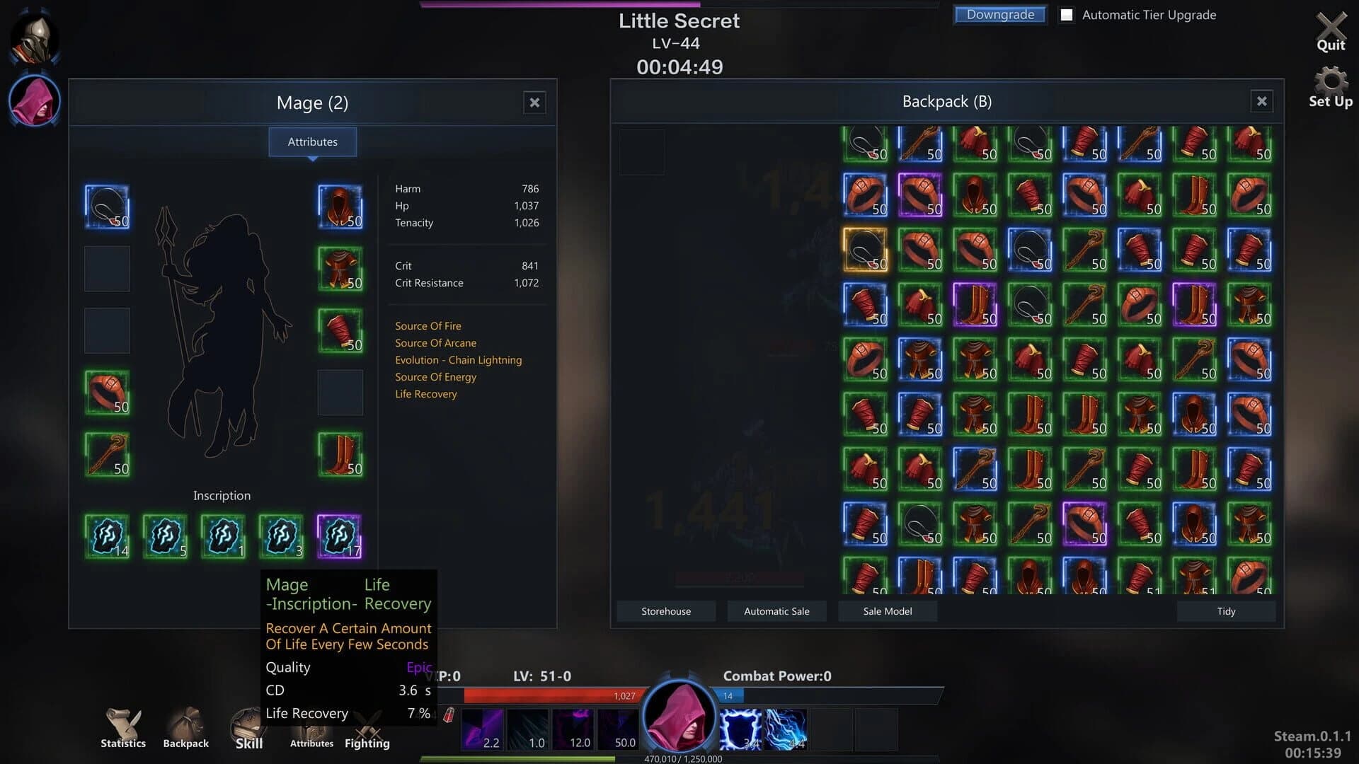 Idle Build RPG screenshot 1