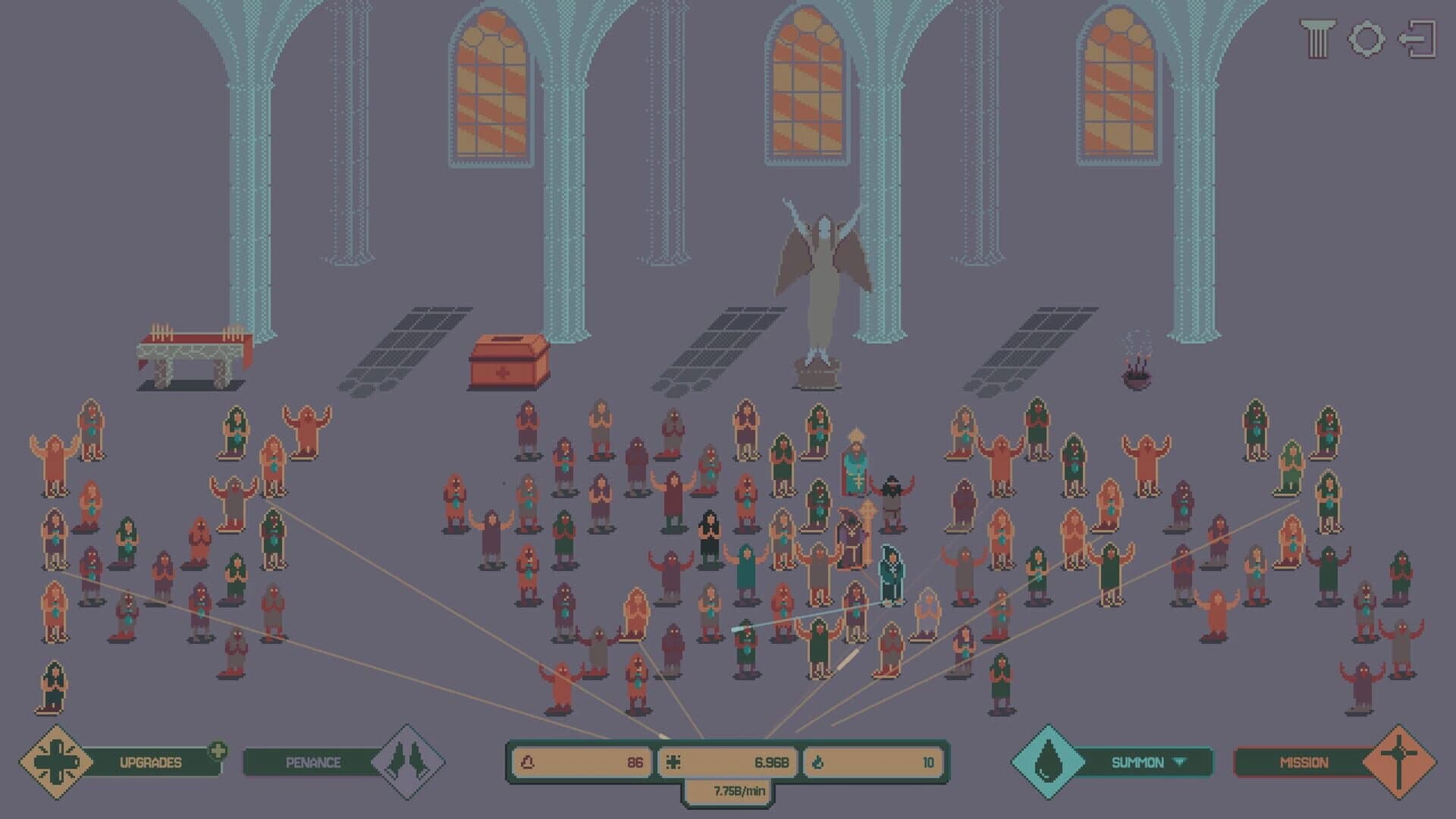 Idle Chapel screenshot 1