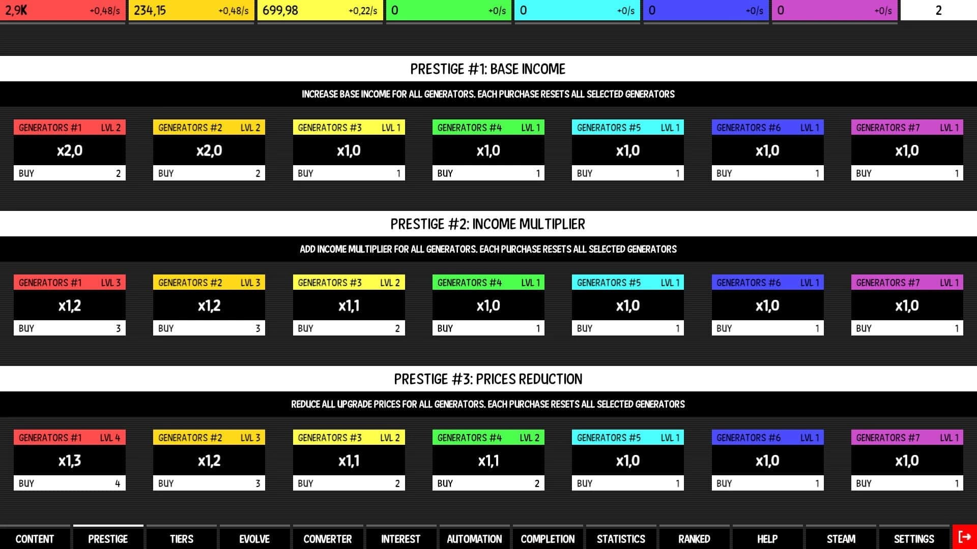 Idle Colors screenshot 1