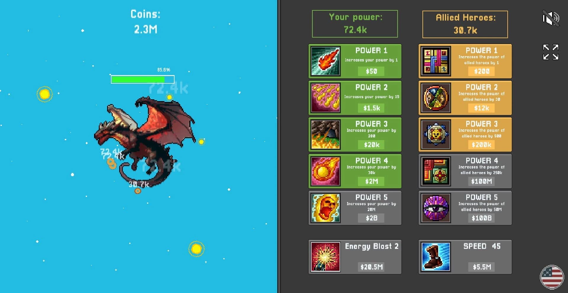 Idle Dragon Clicker screenshot 2