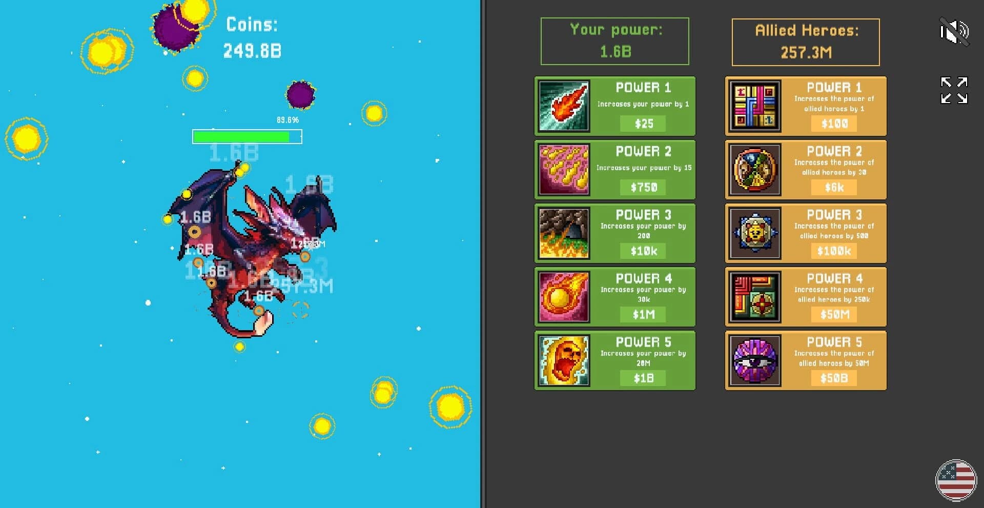 Idle Dragon Clicker screenshot 4