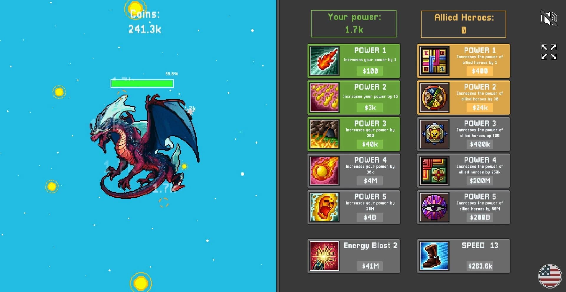 Idle Dragon Clicker: Expansion Pack 2 screenshot 3