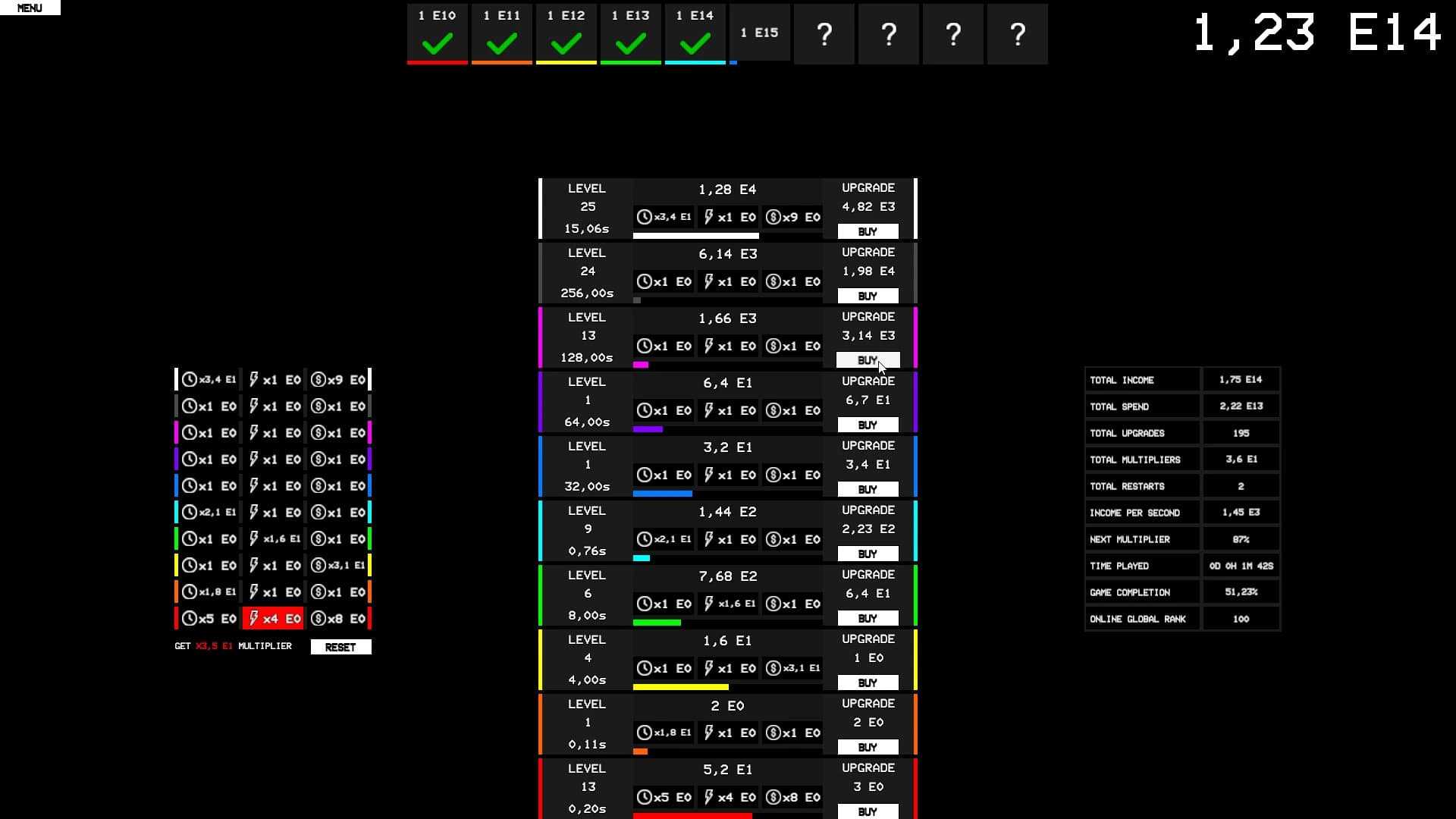 Idle Game x100 screenshot 6