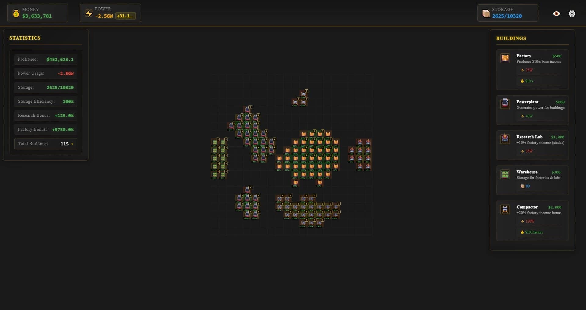Idle Grid screenshot 4