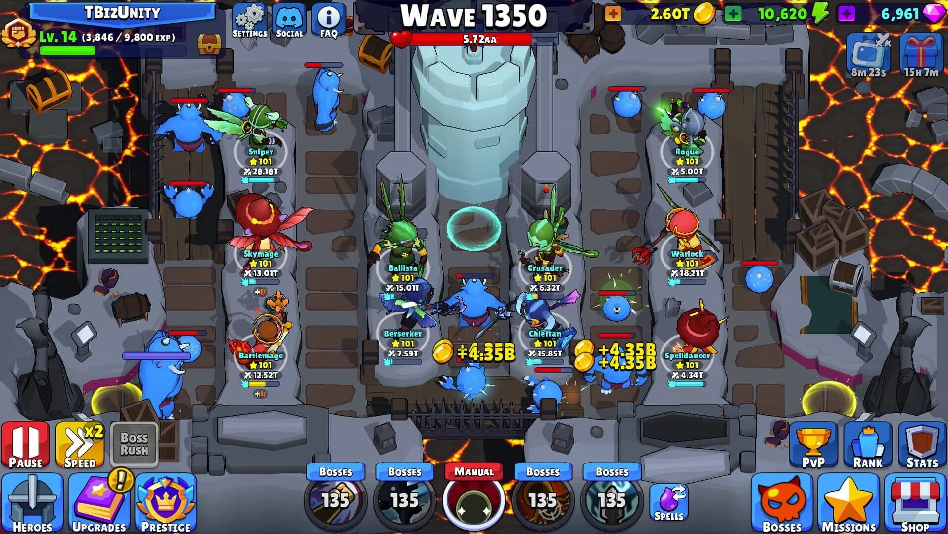 Idle Hero TD screenshot 5