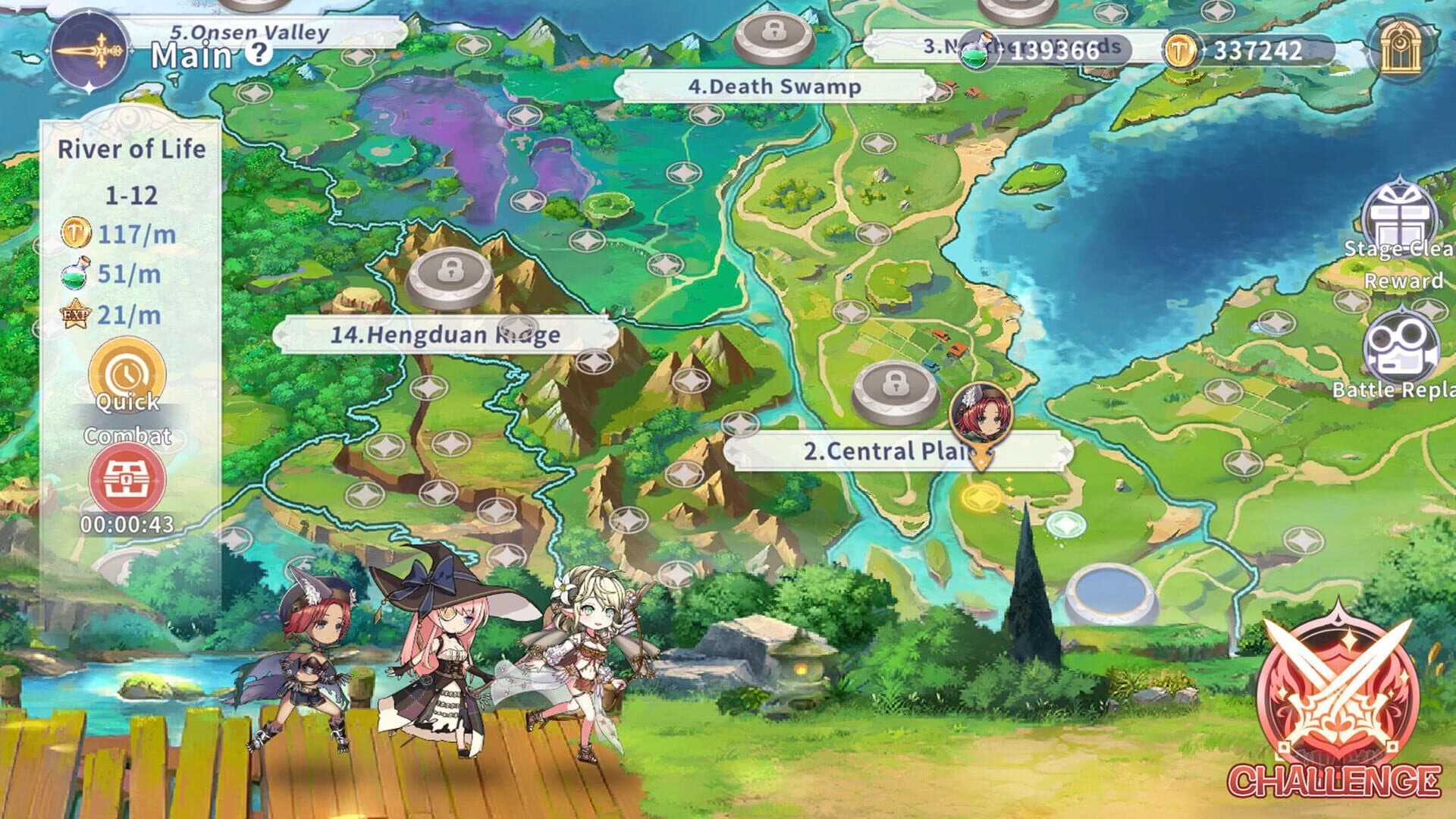 Idle Huntress: Dragon Realm screenshot 2