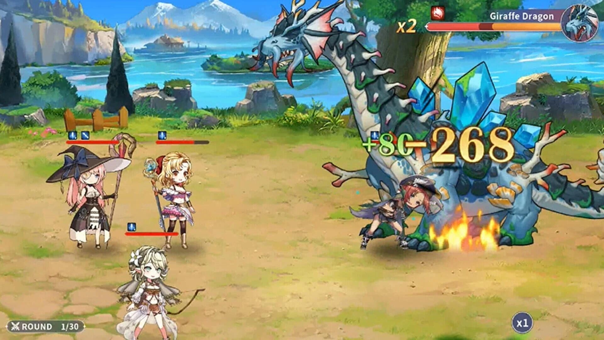 Idle Huntress: Dragon Realm screenshot 3