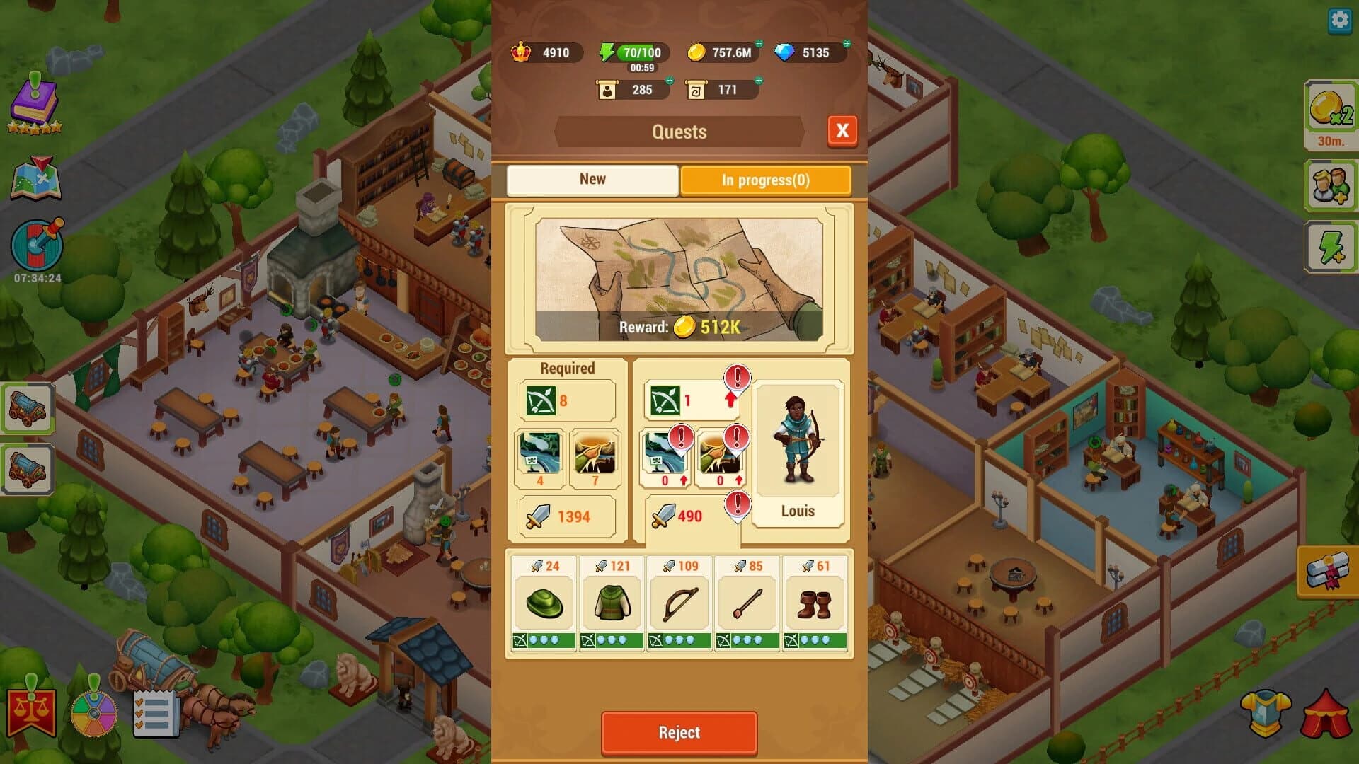 Idle Medieval Tavern screenshot 2