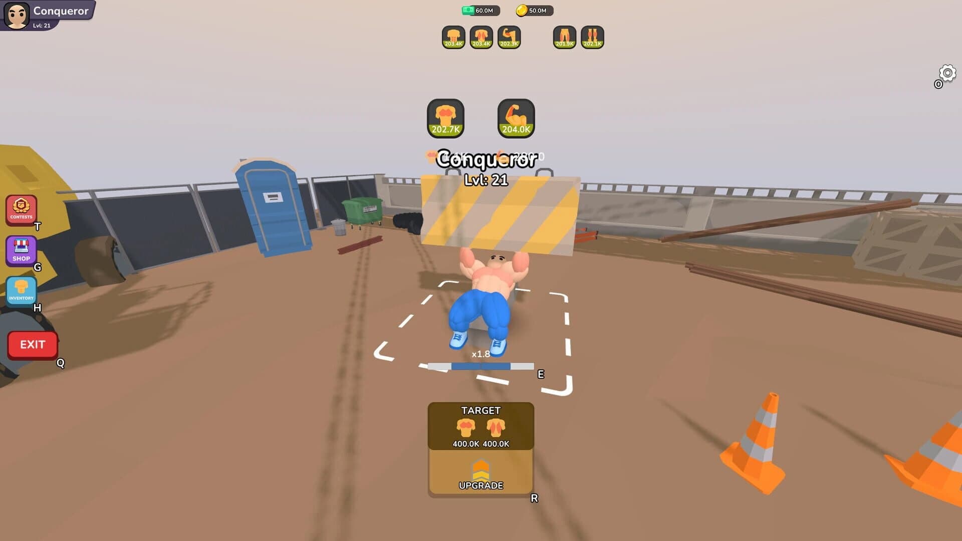 Idle Muscle Up screenshot 2