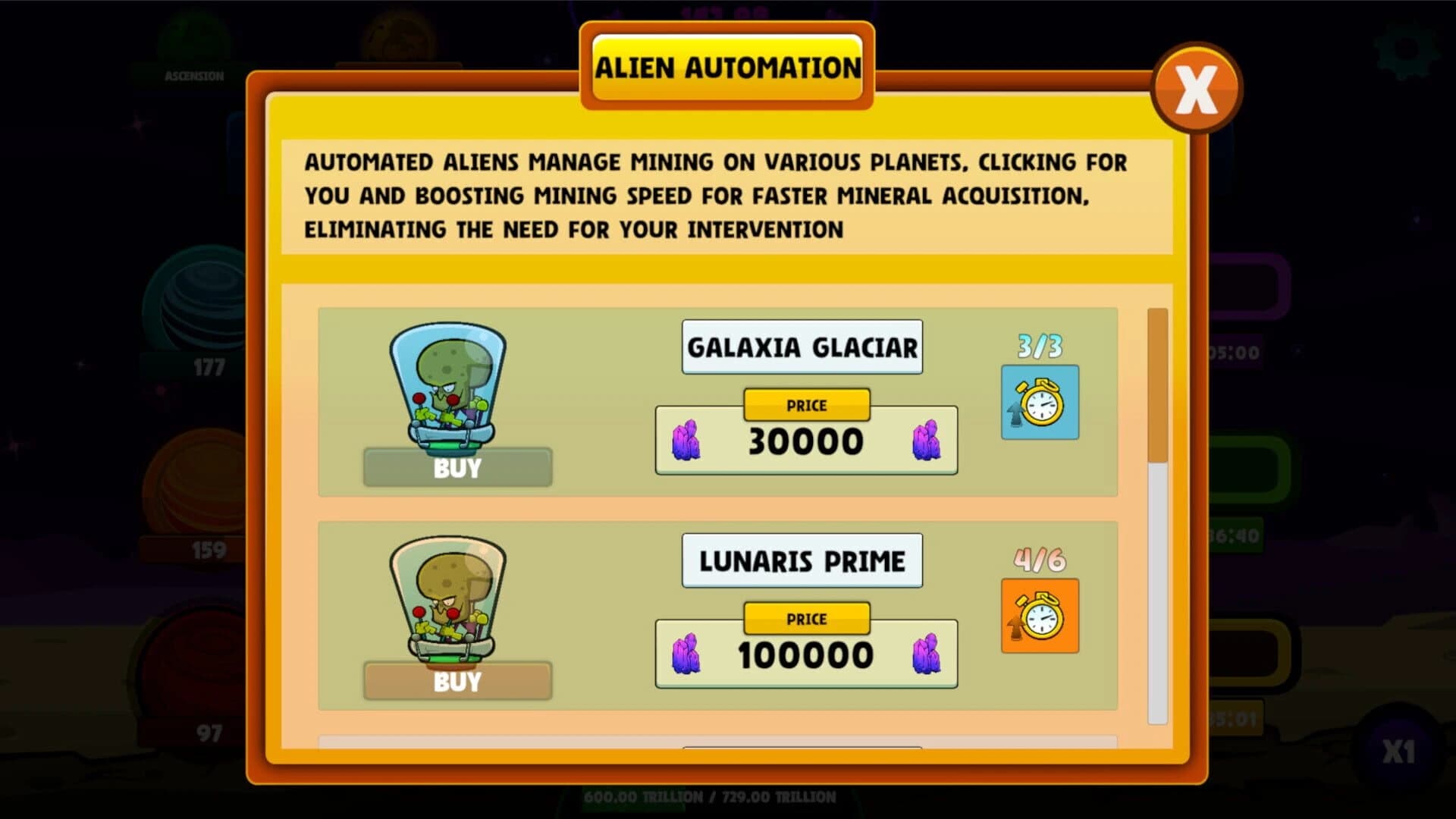 Idle Planets screenshot 2