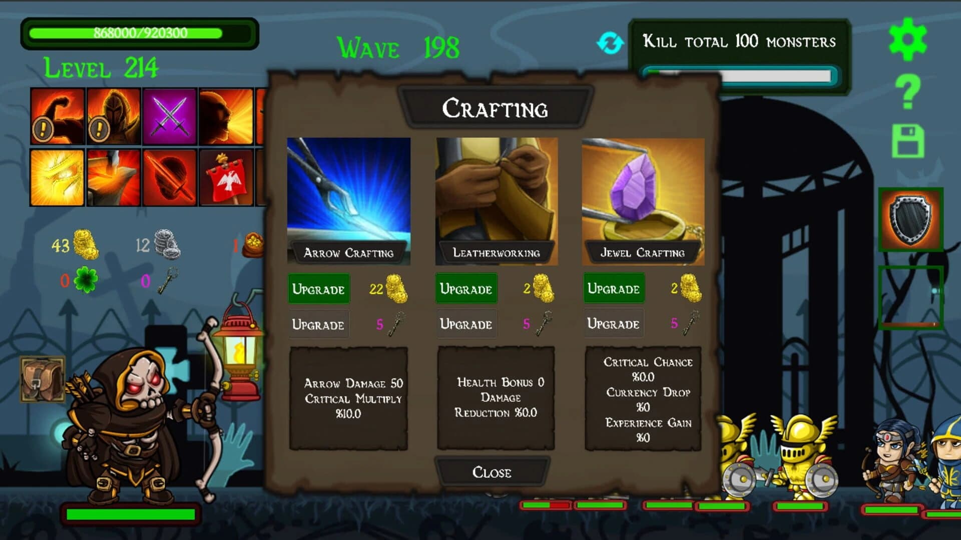 Idle Portal Guardian screenshot 2